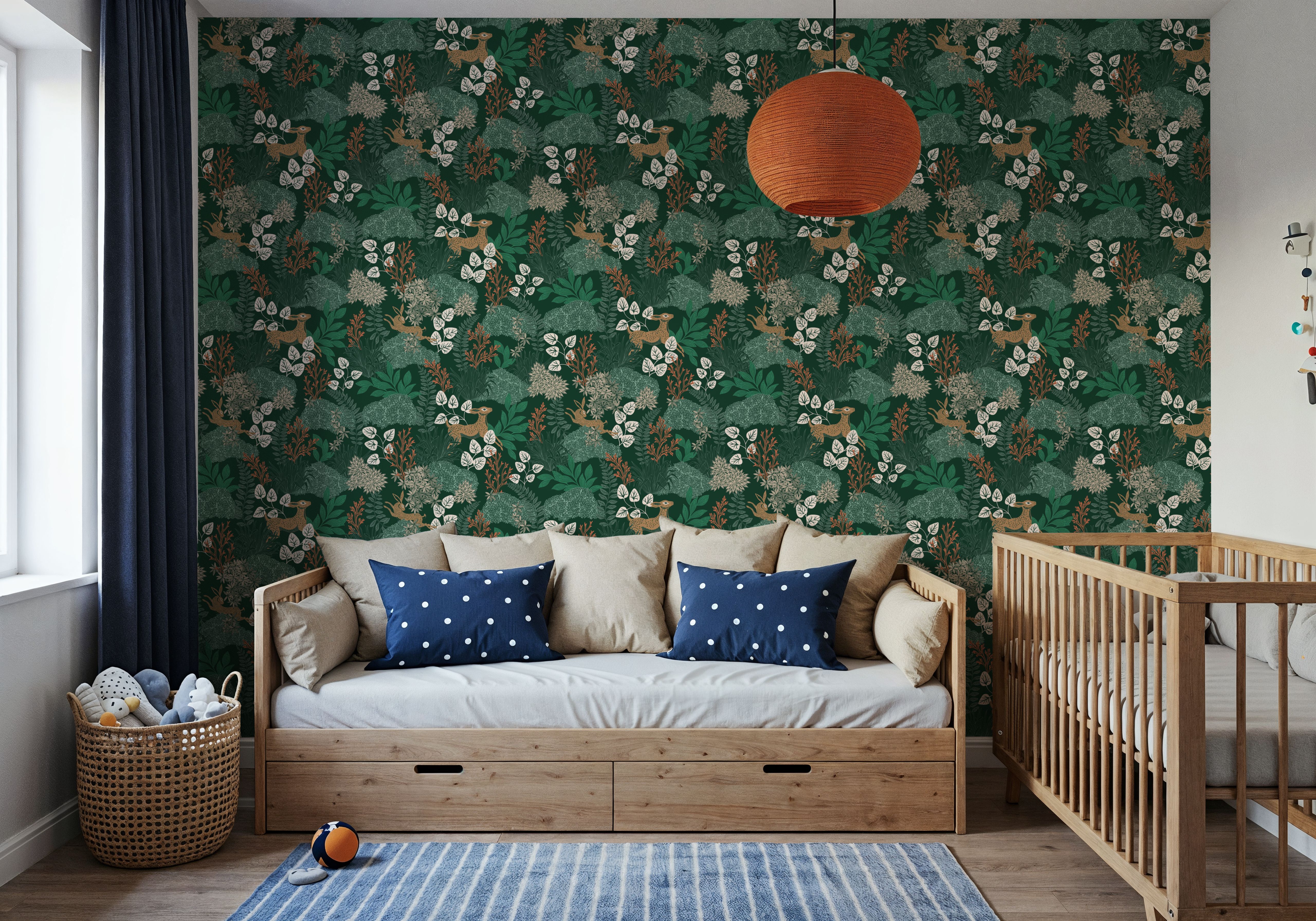 Wild and Free Pattern, Green