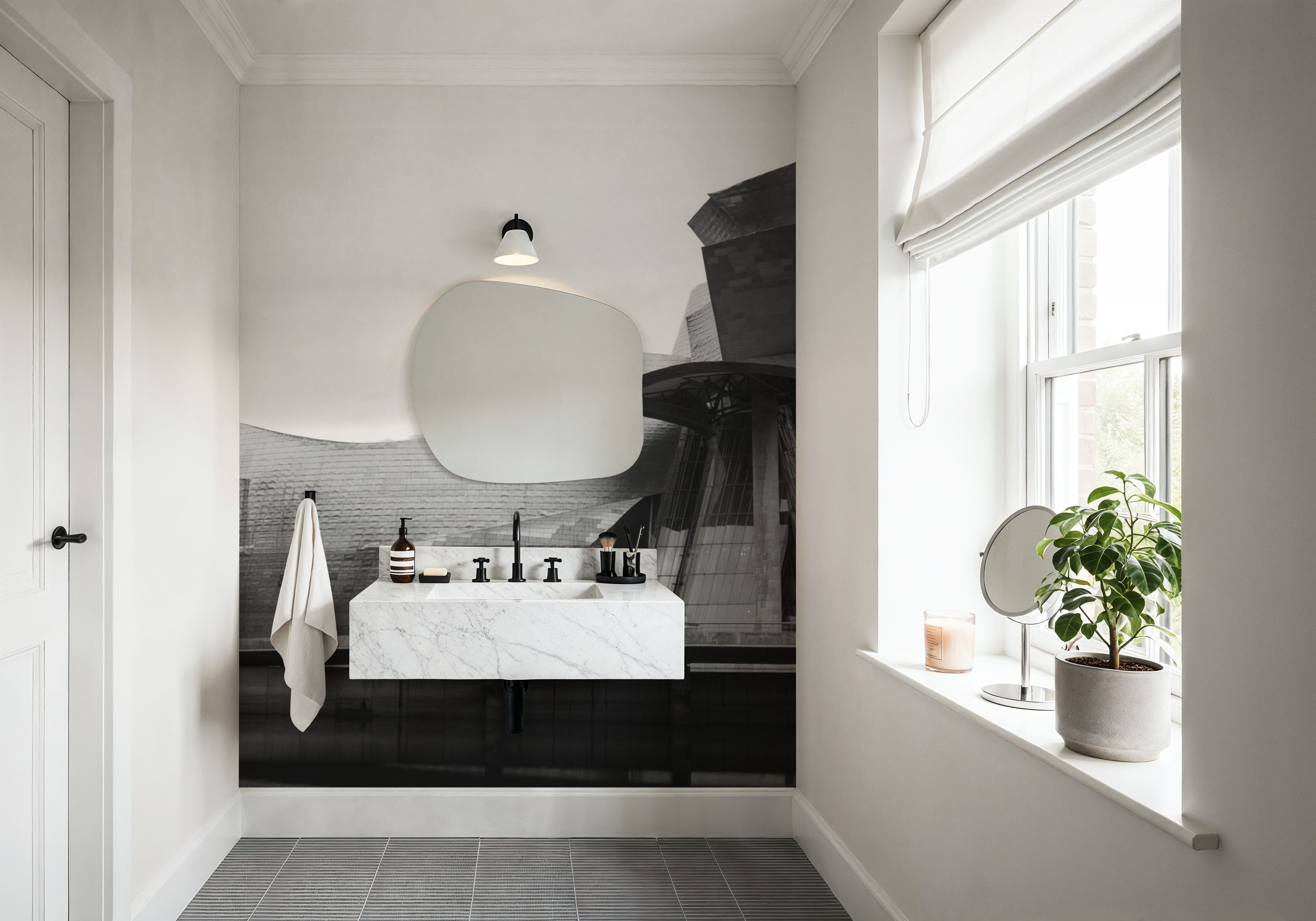 Metallic Curves, Wallpaper