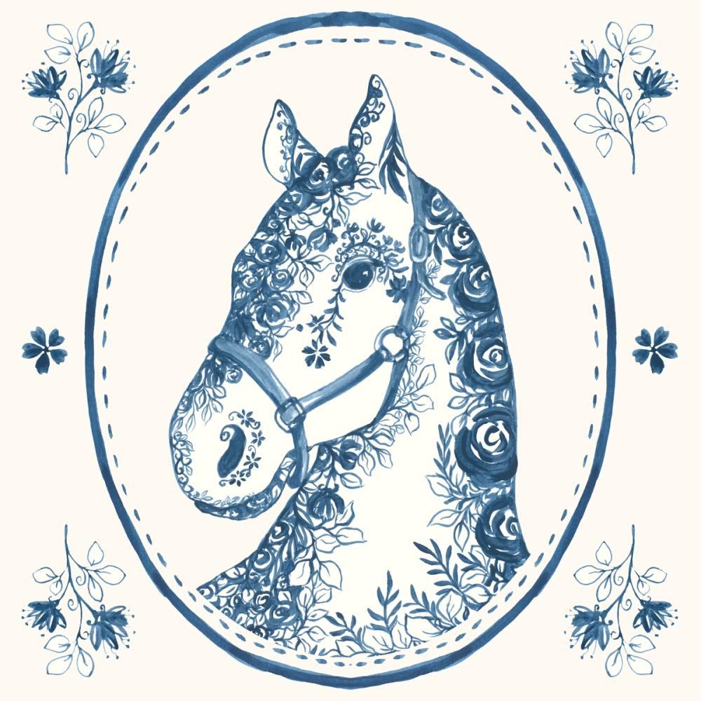 Chinoiserie Cowgirl II