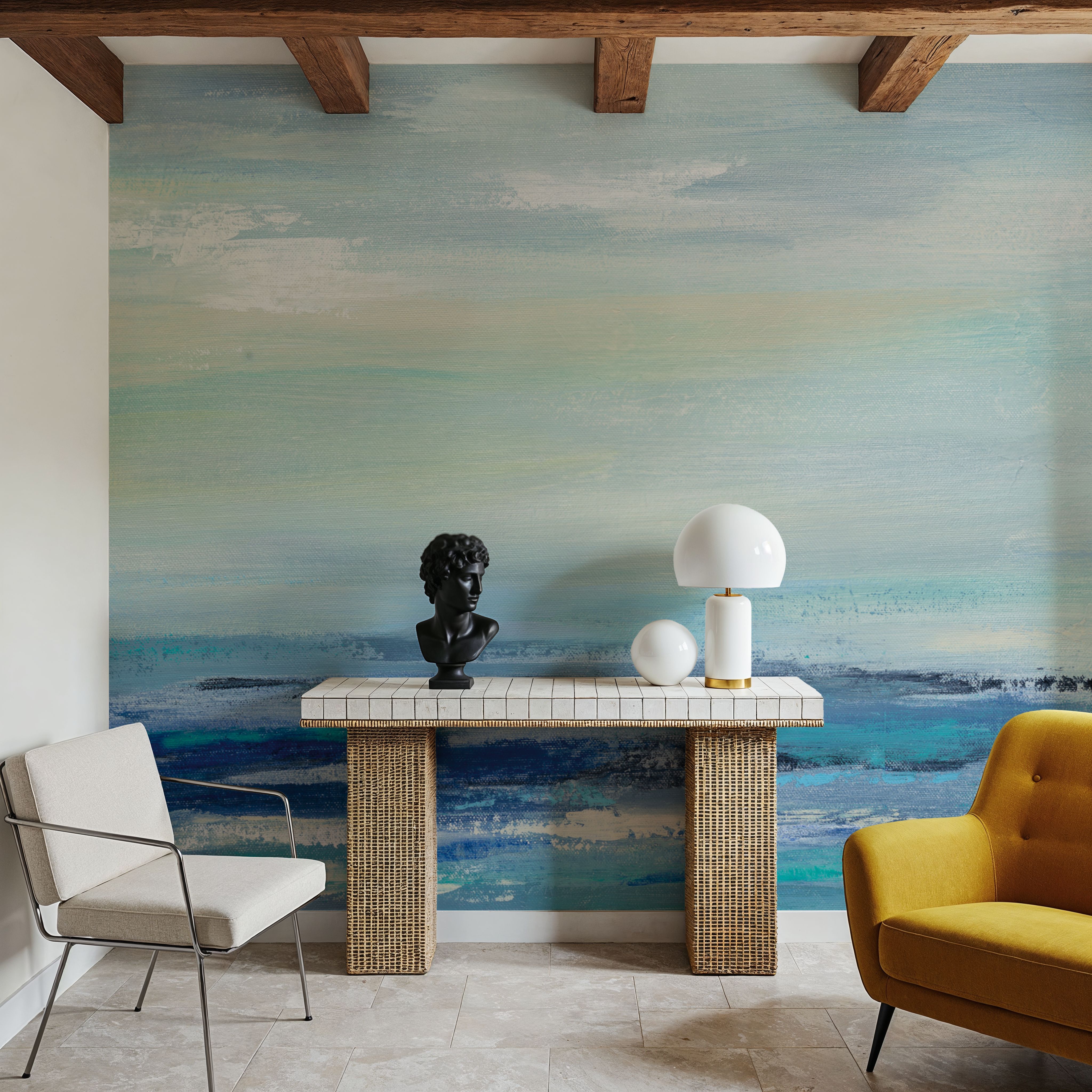 Turquoise Sea Waves I