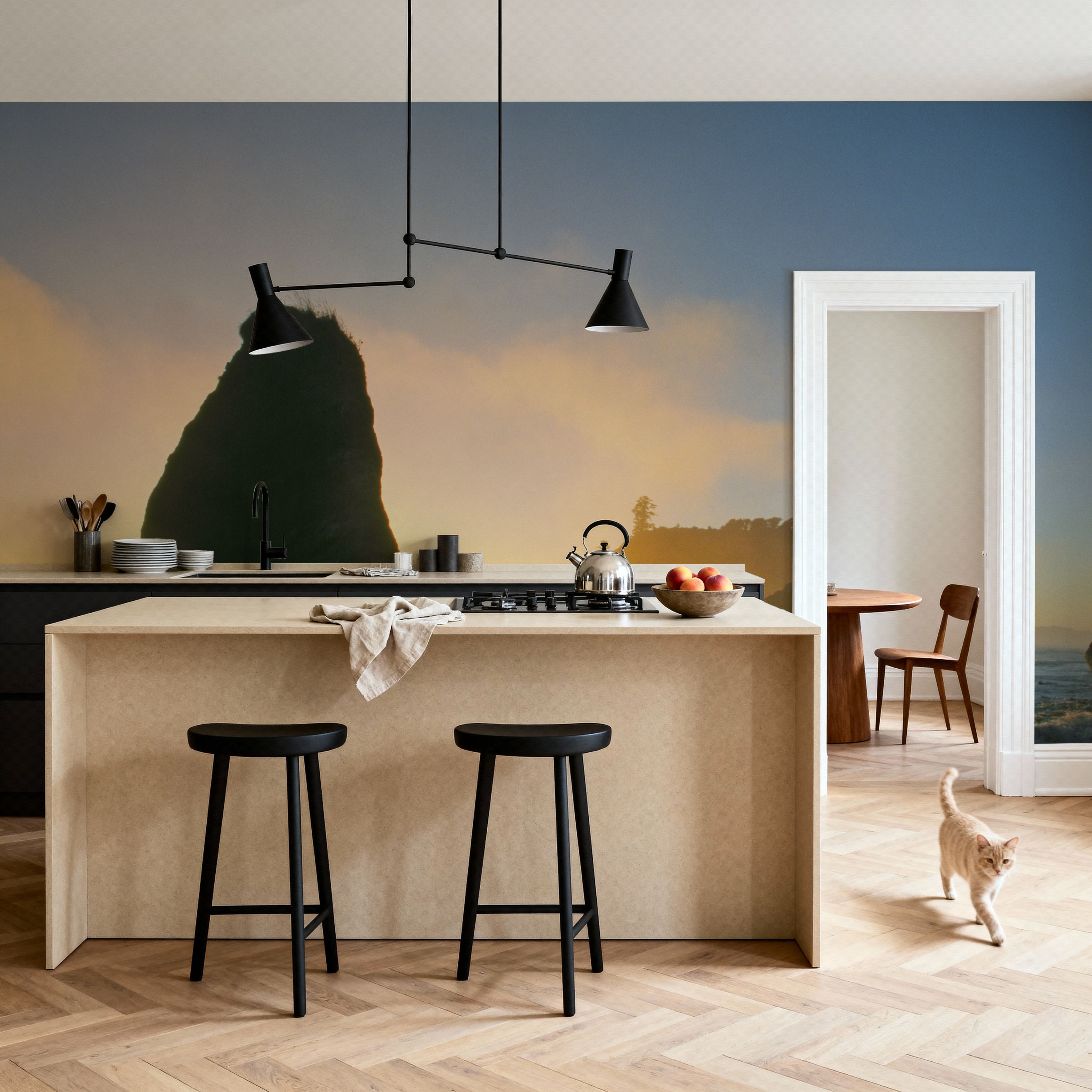 Sea Stacks In Pacific Ocean