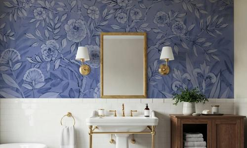 French Garden All Blue