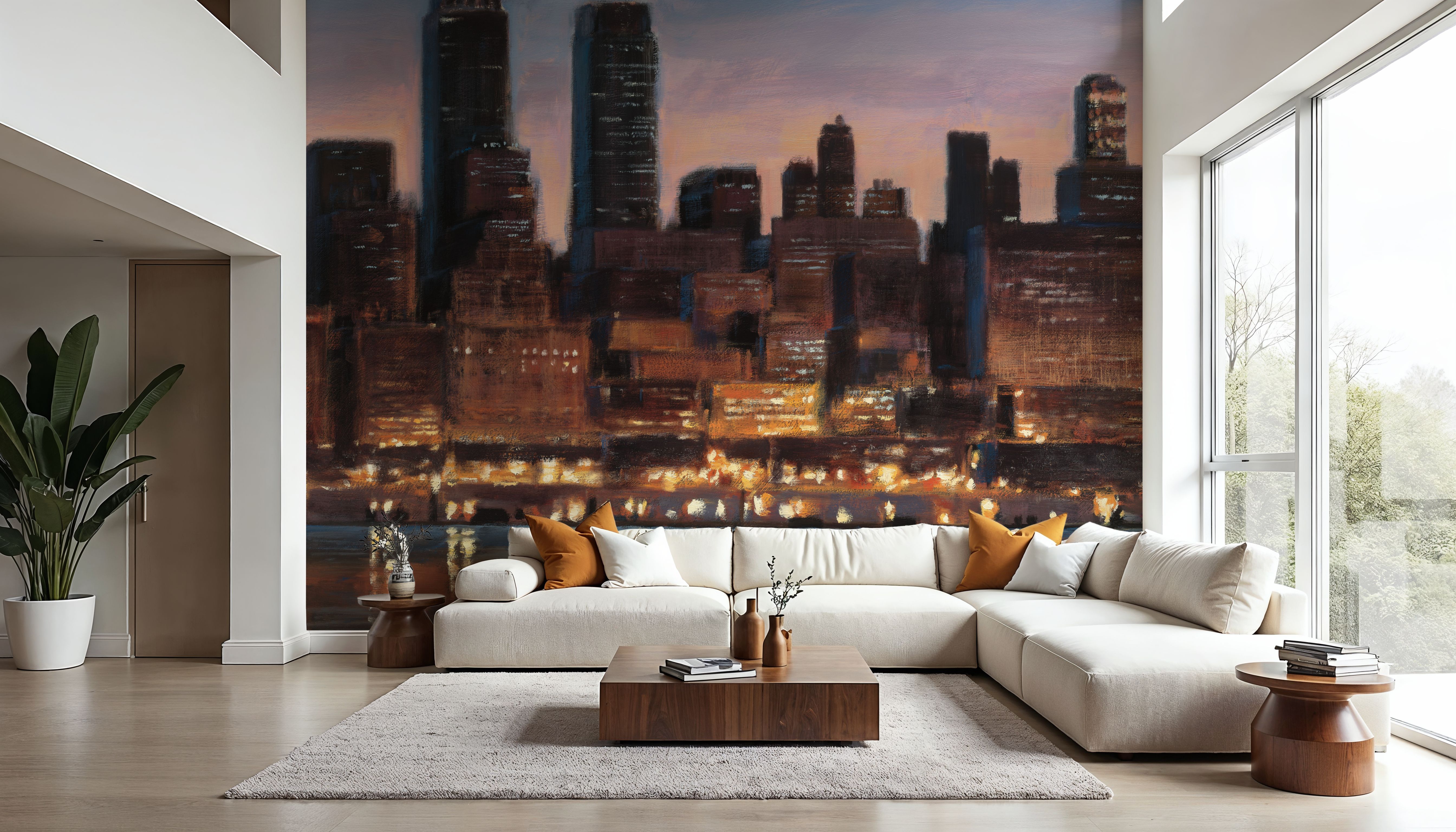 Manhattan Evening Reflection