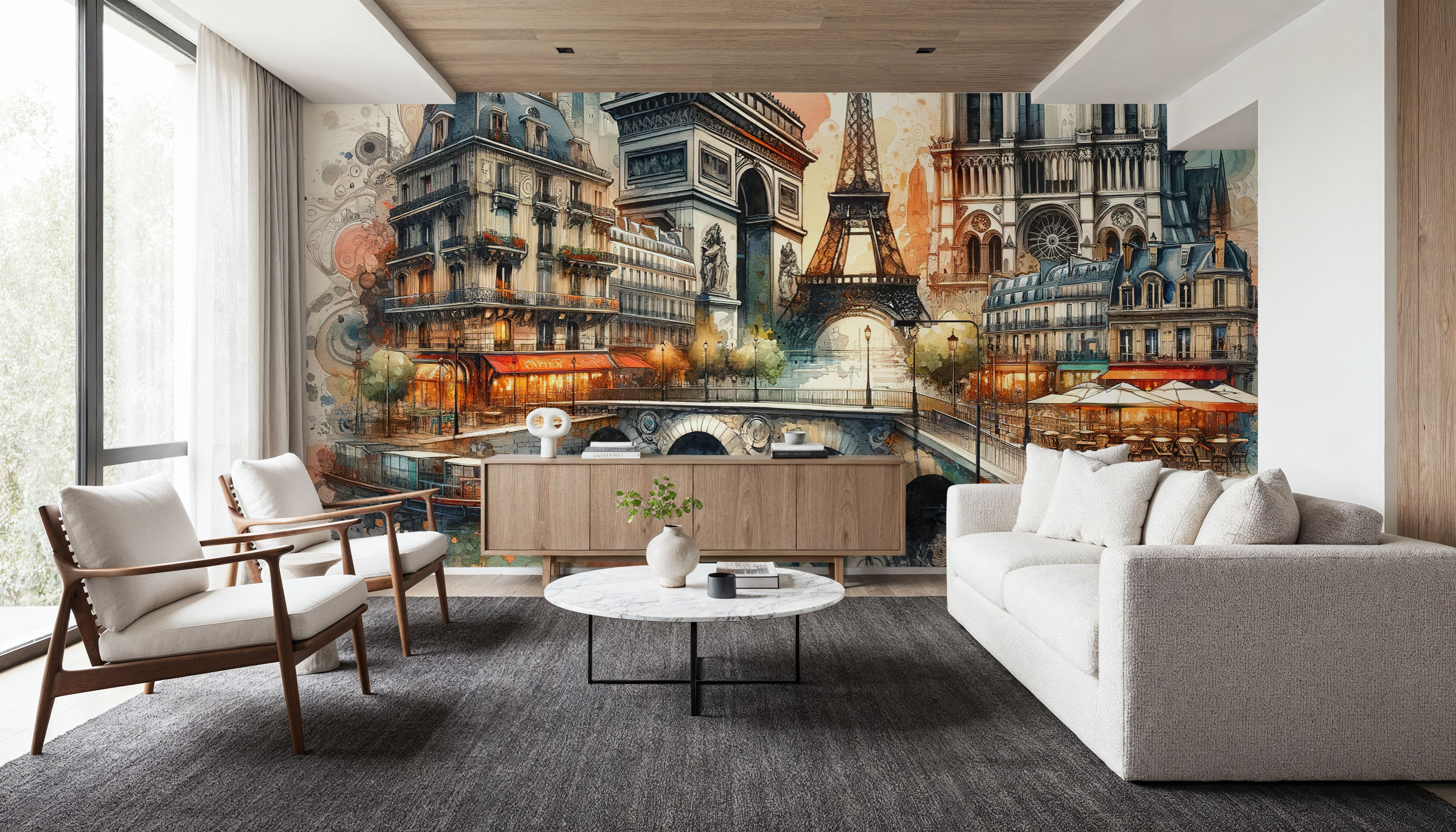 Watercolor Paris