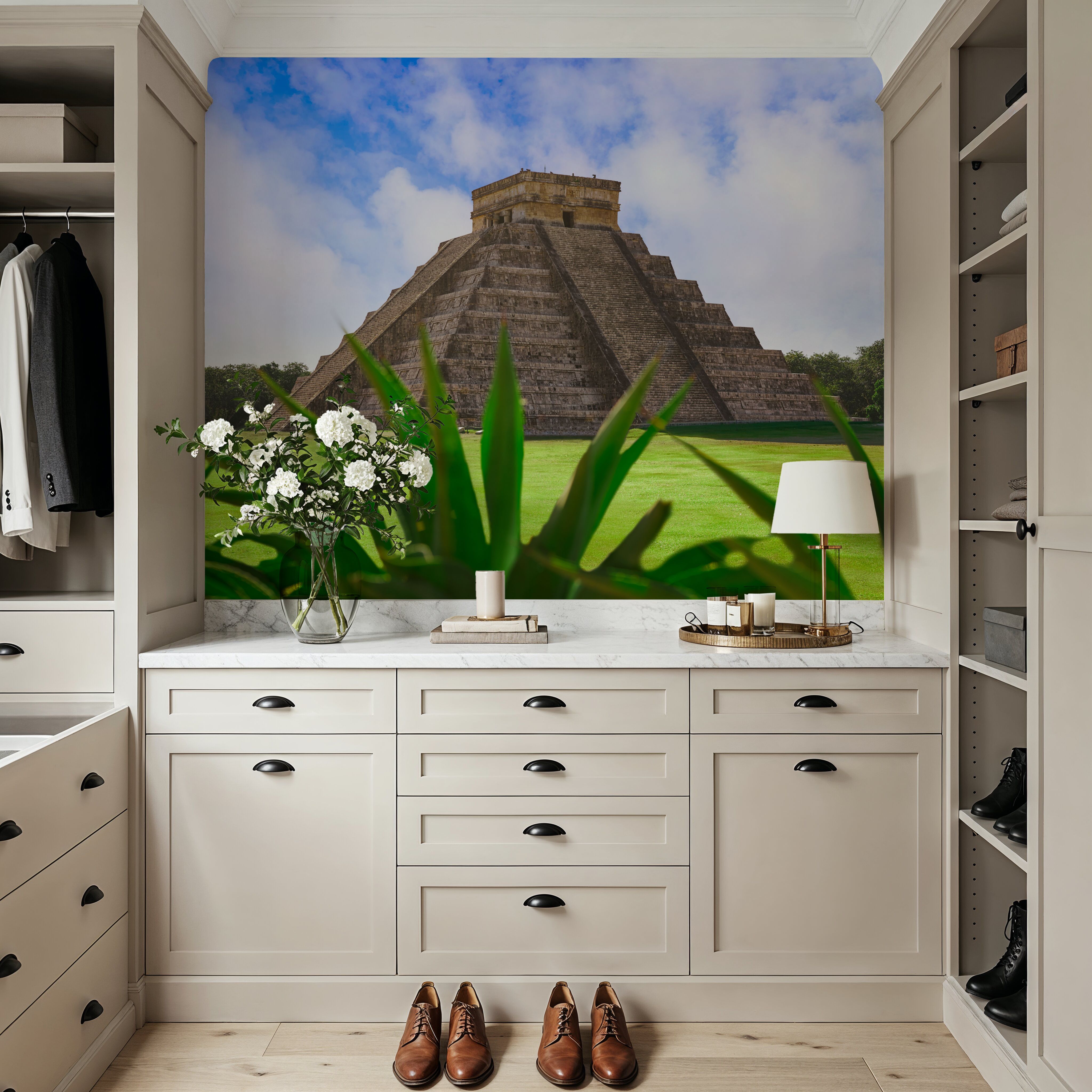 Majestic Mesoamerican Pyramid
