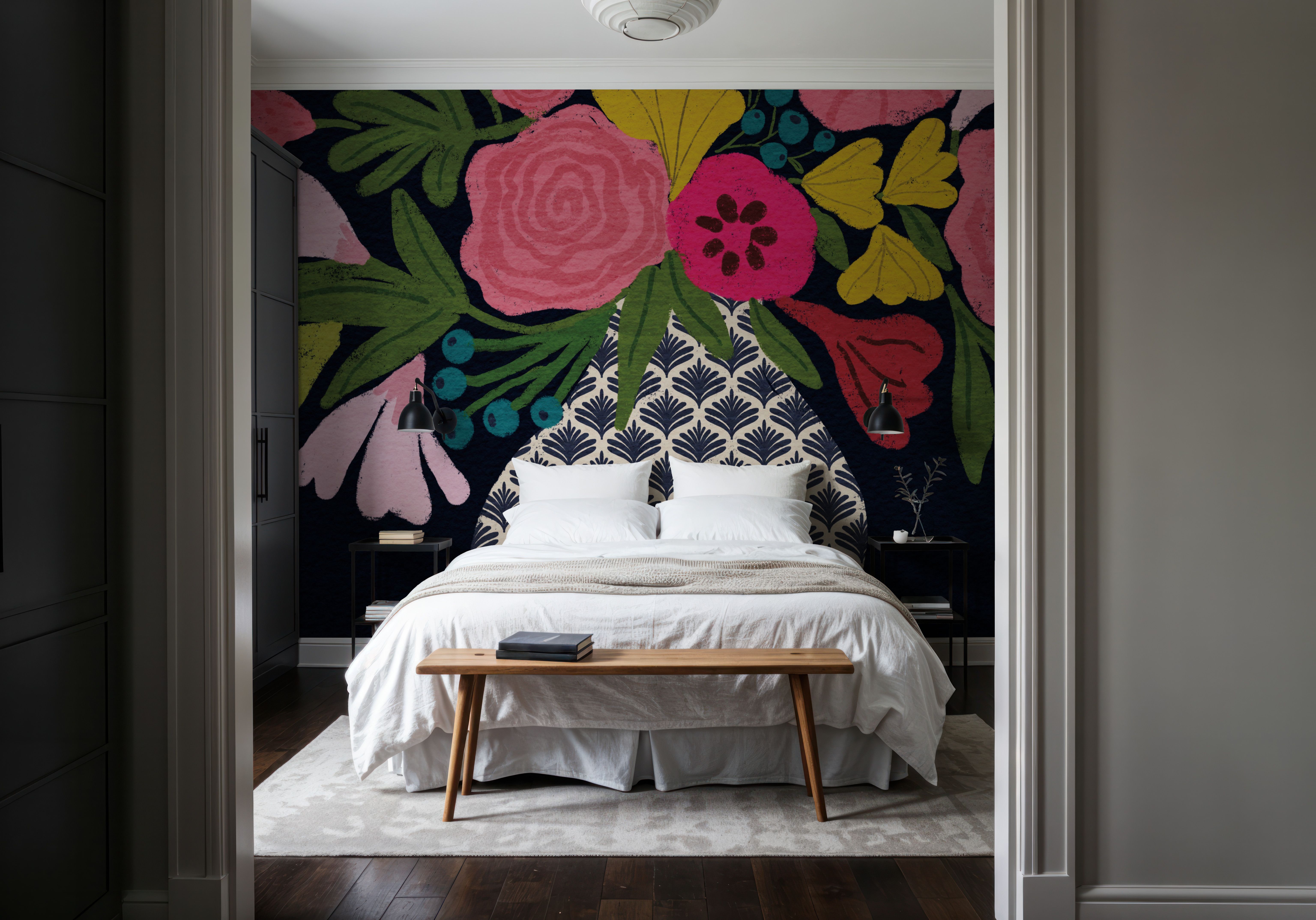 Bloom and Form I, Papel de parede