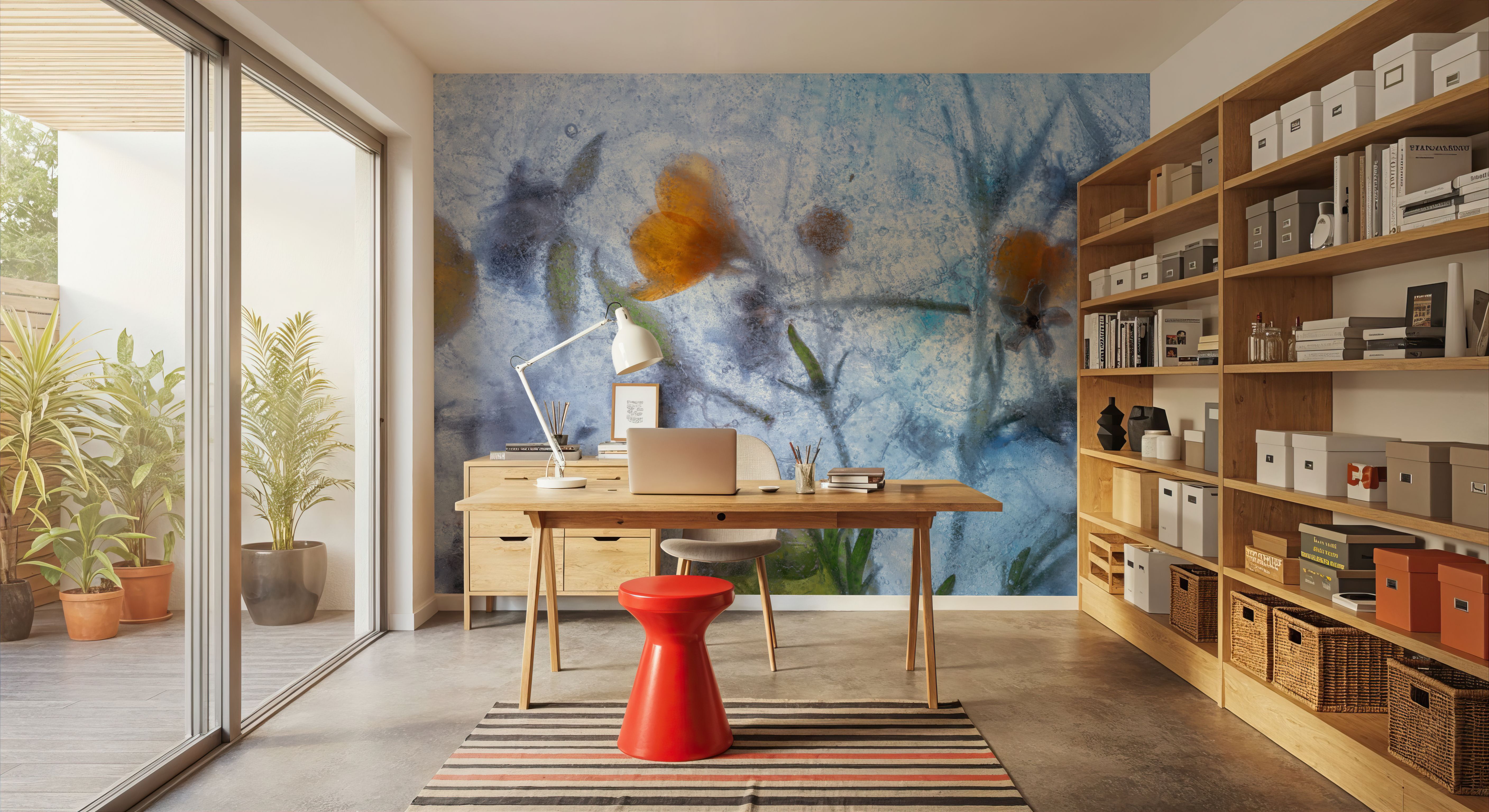 Frosted Blossom, Carte da parati