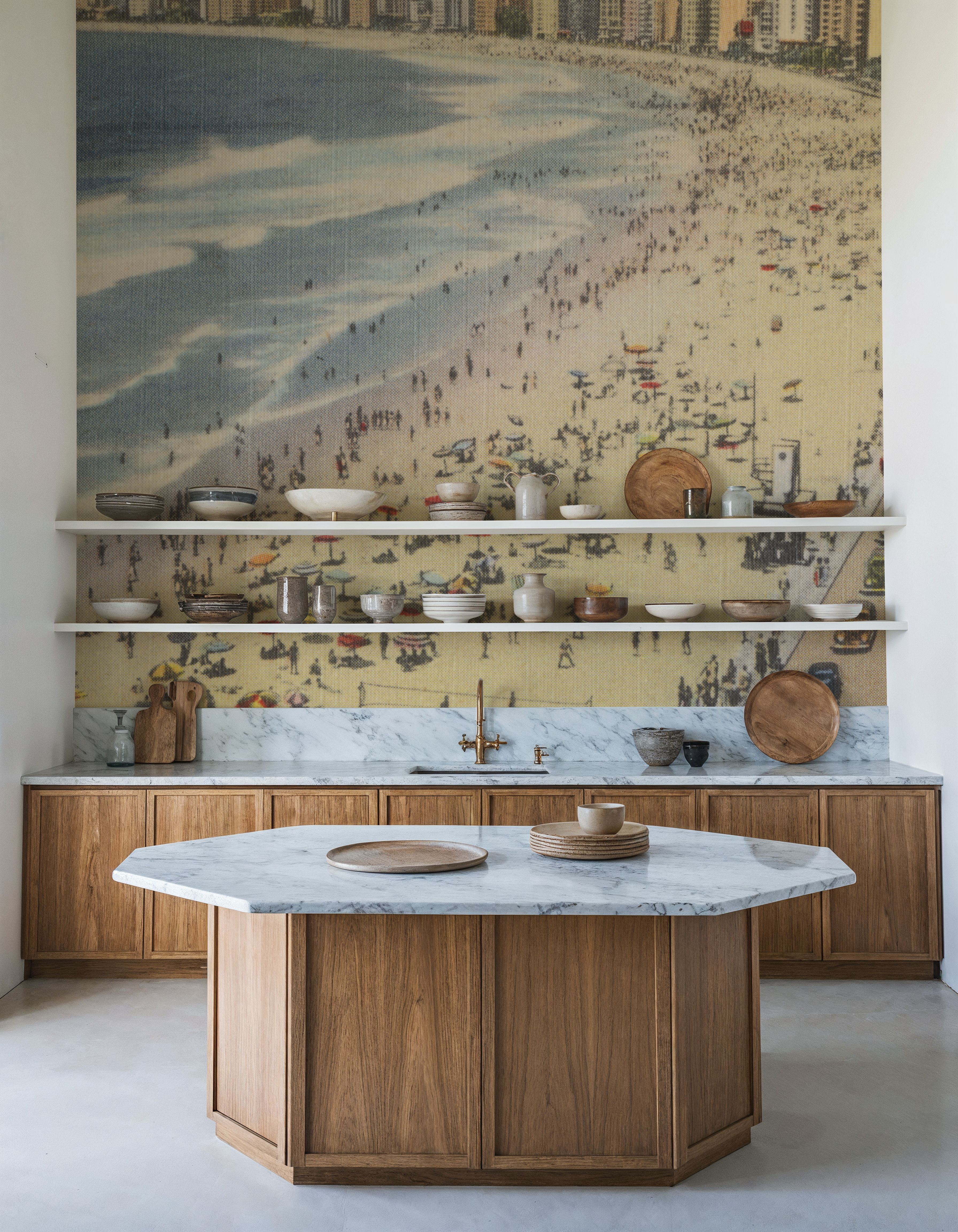 Greetings from Copacabana - Screenprint Postcard