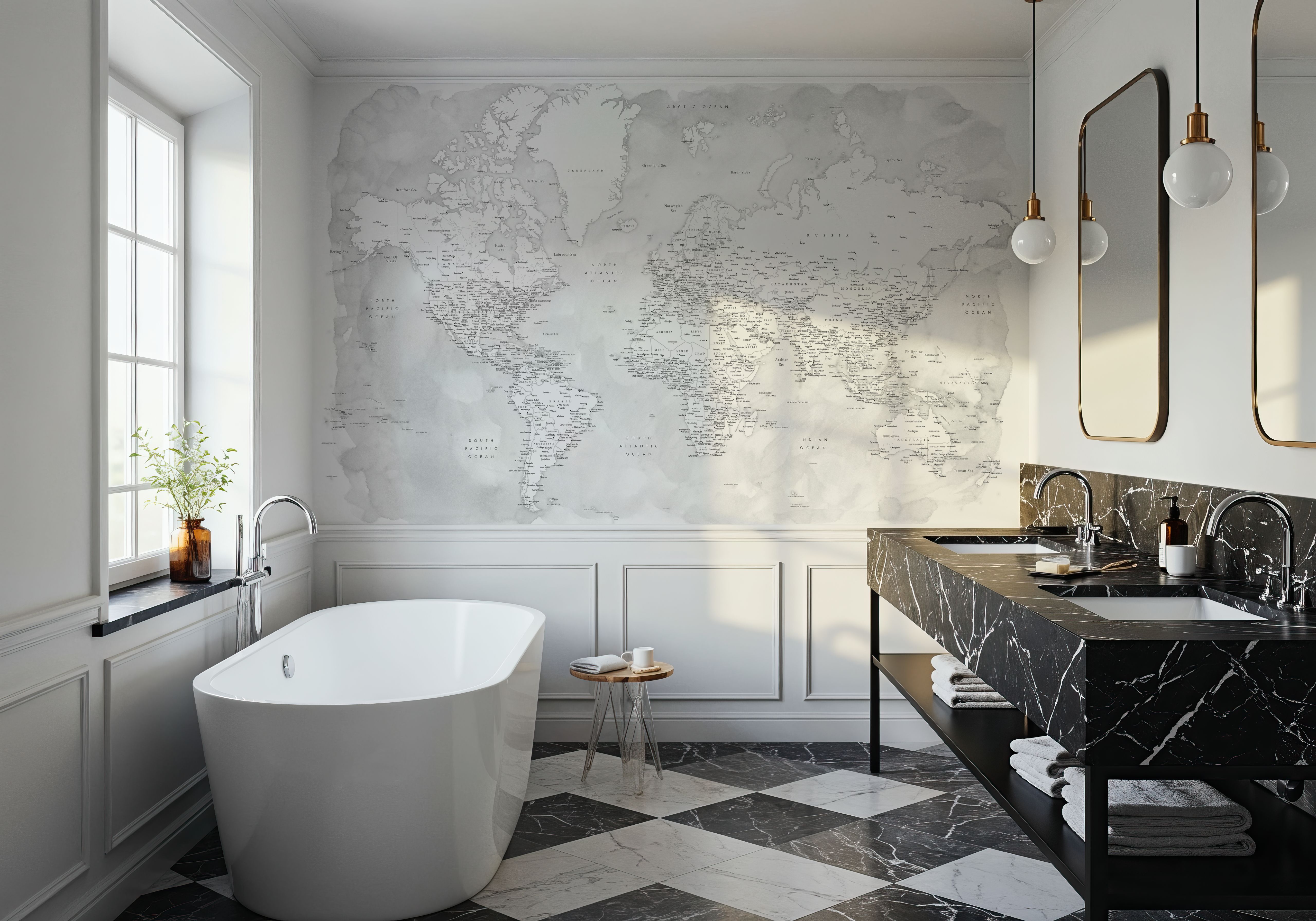 World Map Cities - Xandy