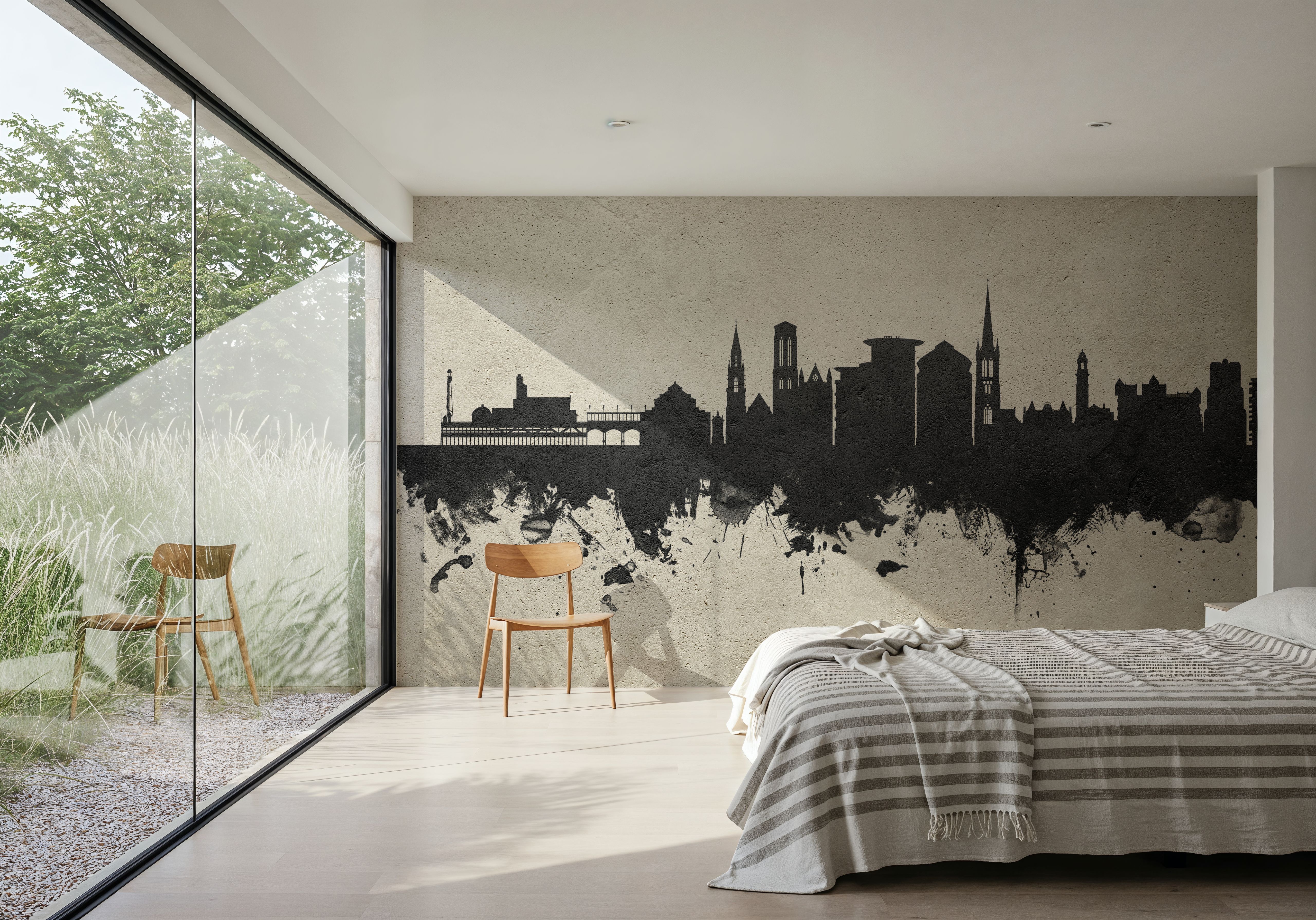 Bournemouth England Skyline Concrete