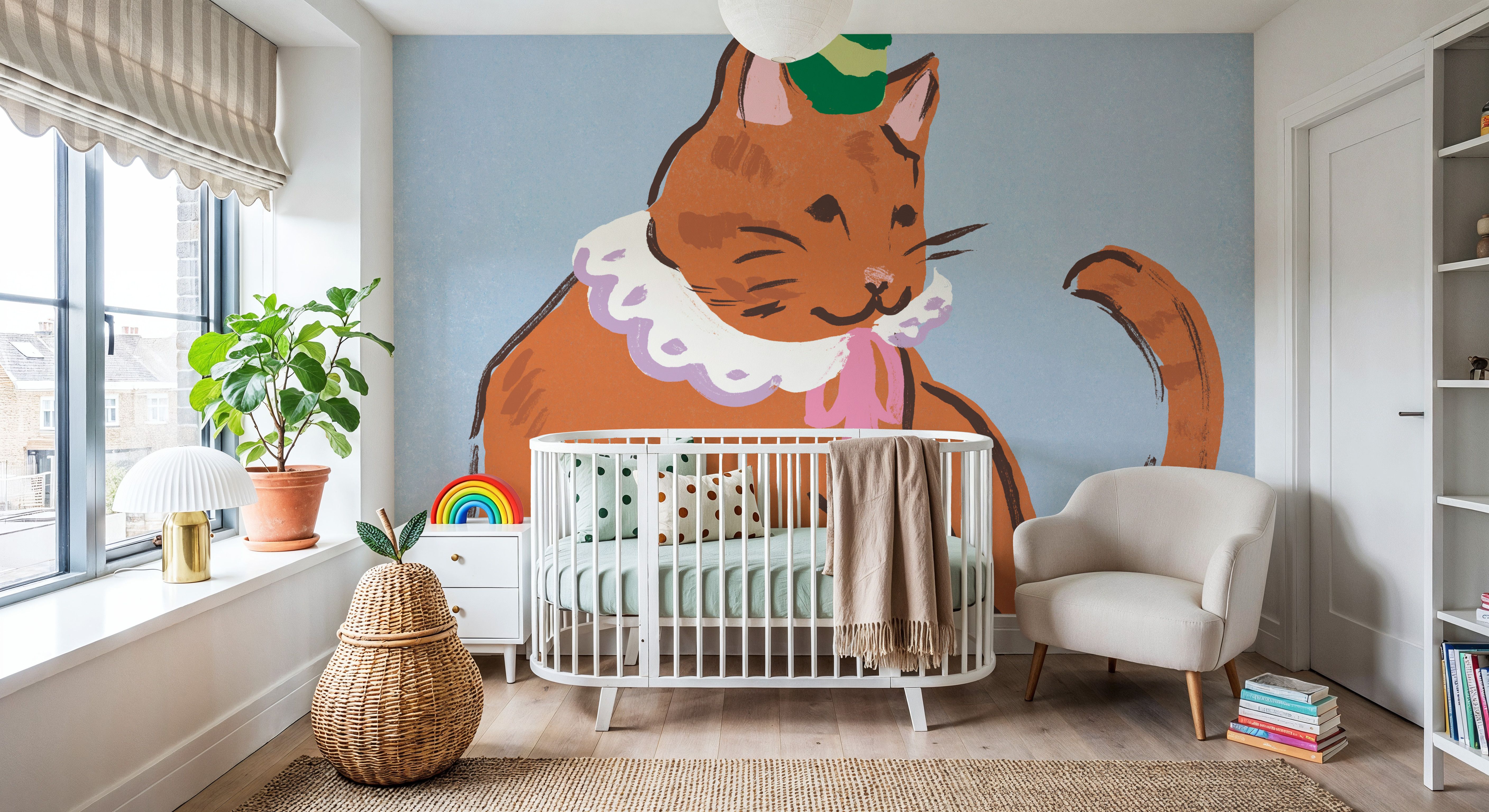 Party Animal I, Papel pintado