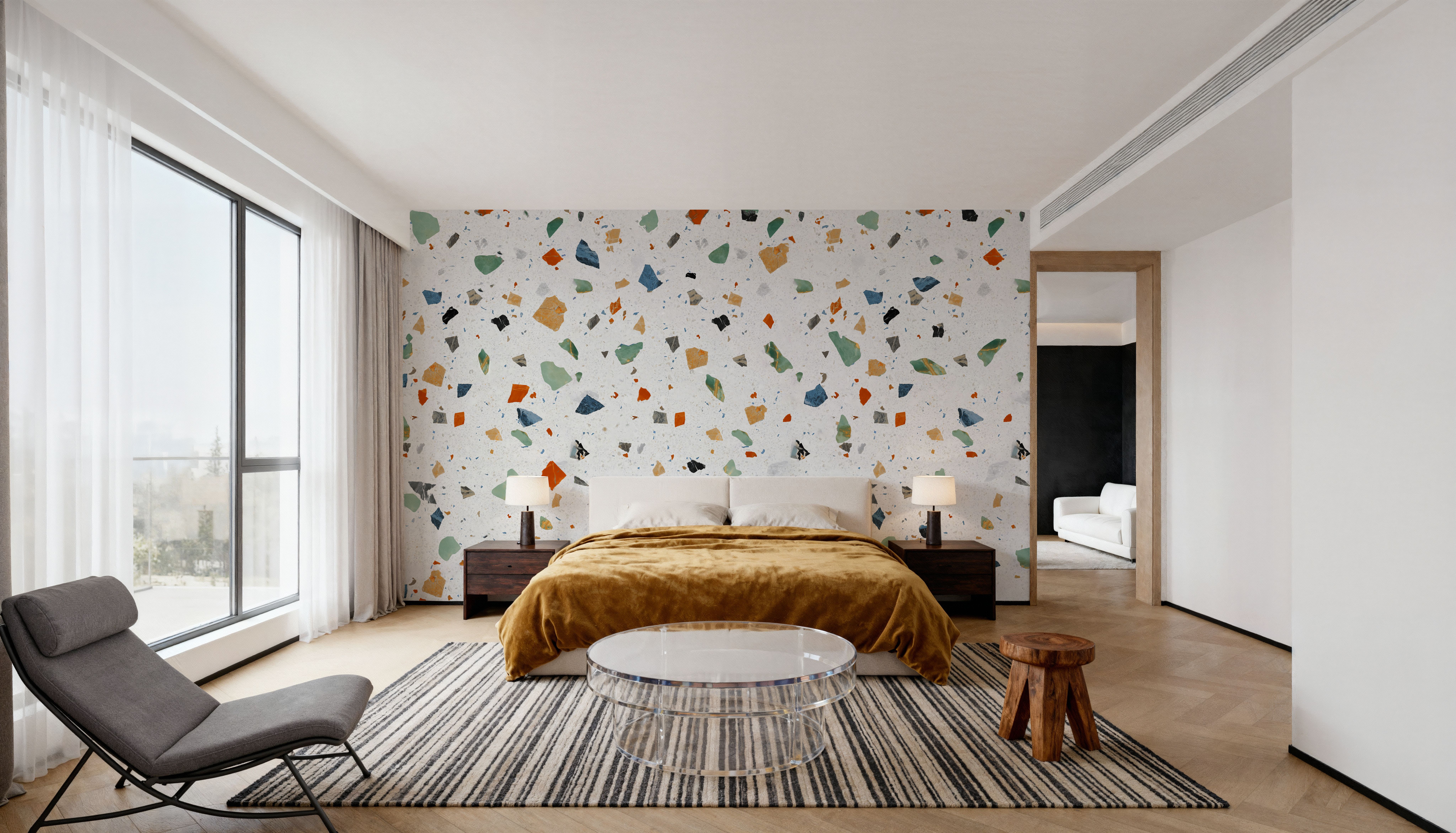 Terrazzo Multi, Chalk