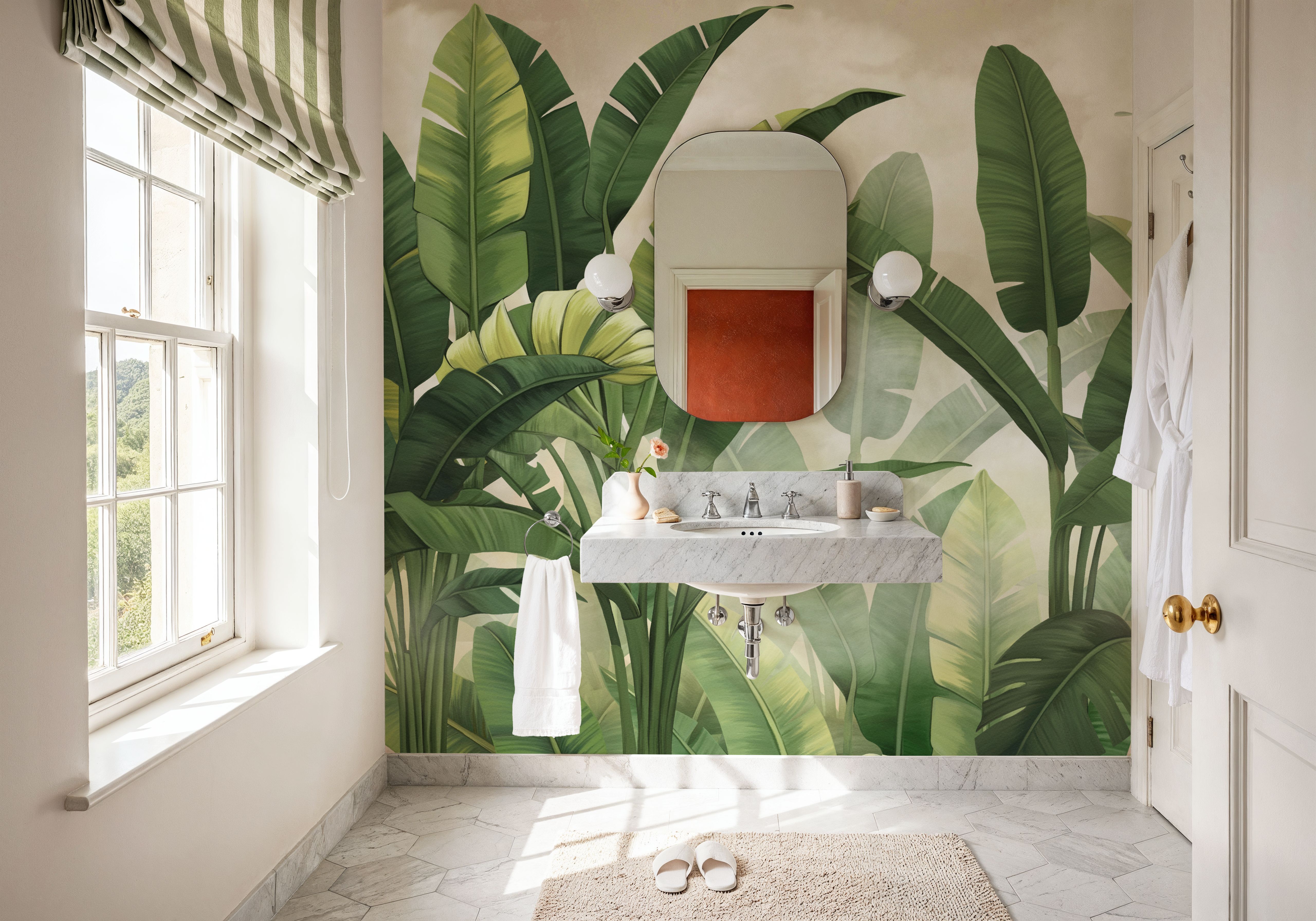 Banana Palms, Bright Green