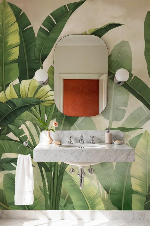 Banana Palms, Bright Green