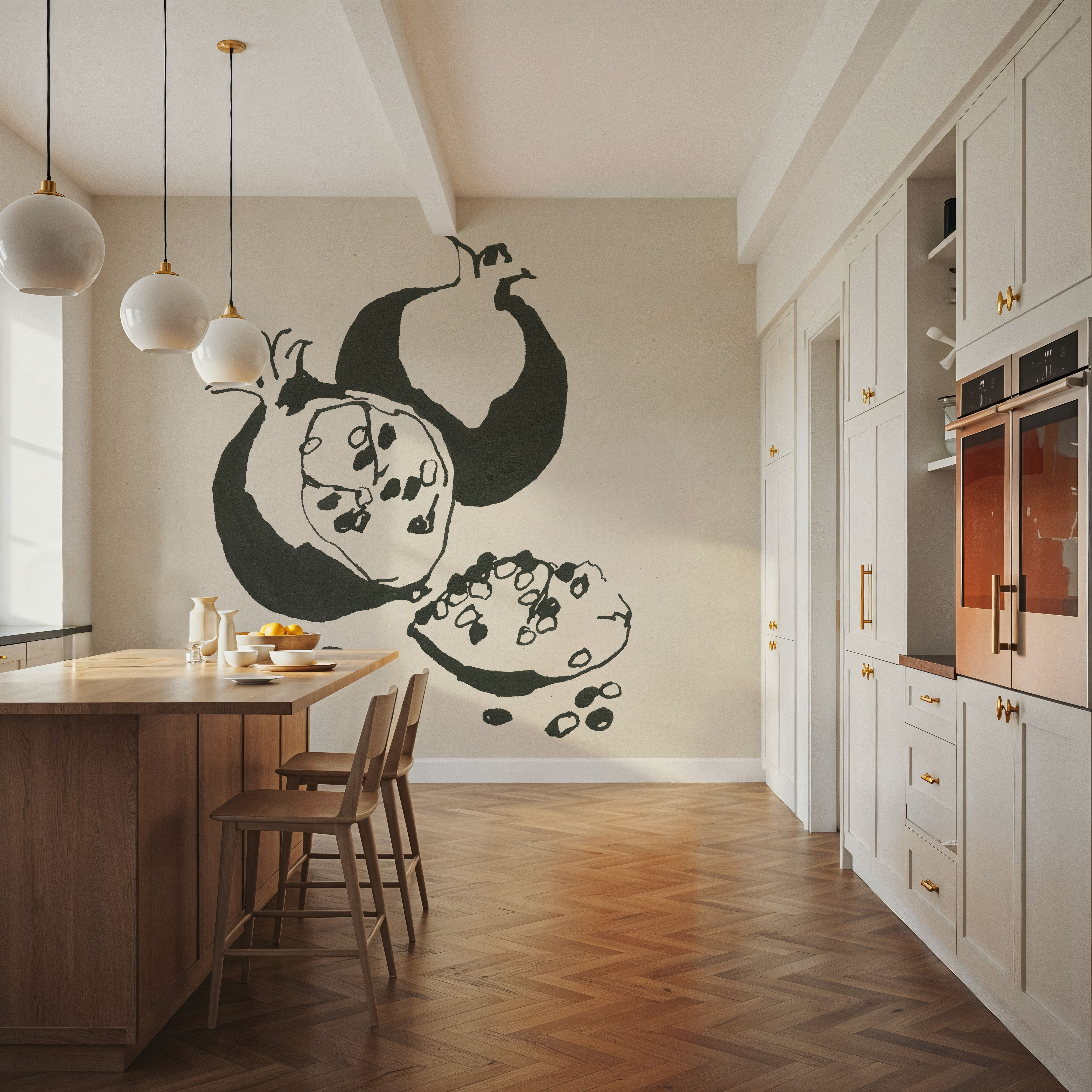 Pomegranate II Cream