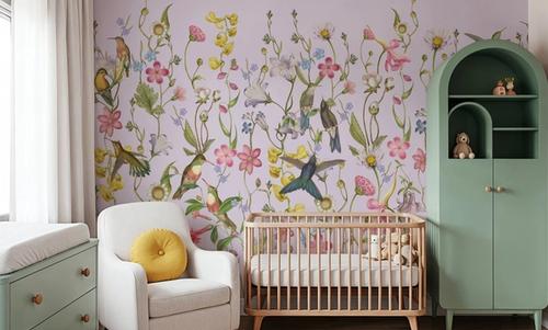 Bird Garden Pink