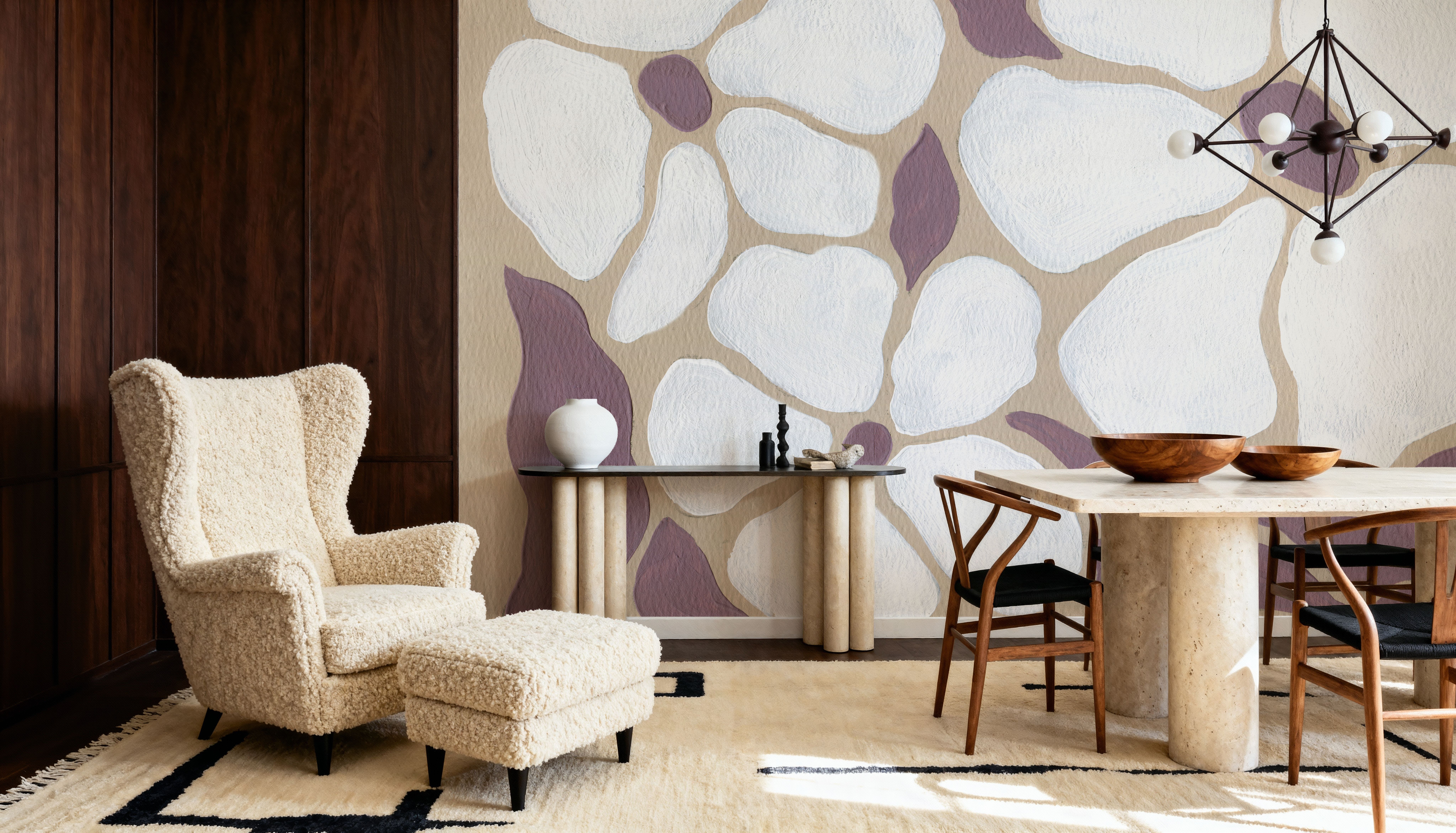 Boho Impact Floral II, Tapet