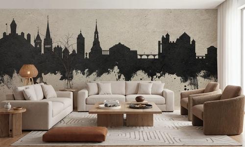 Schaffhausen Switzerland Skyline Concrete