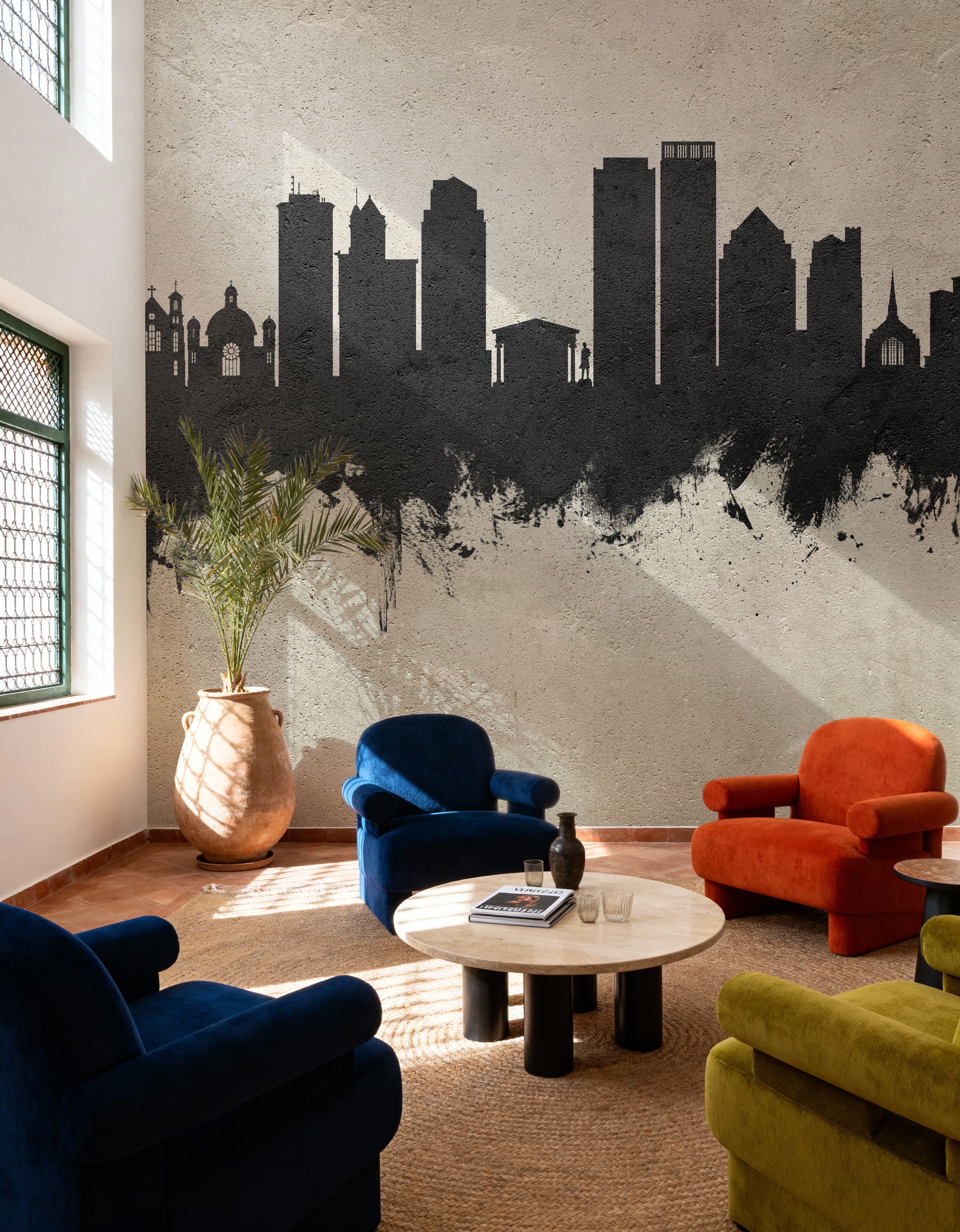 Dayton Ohio Skyline Concrete