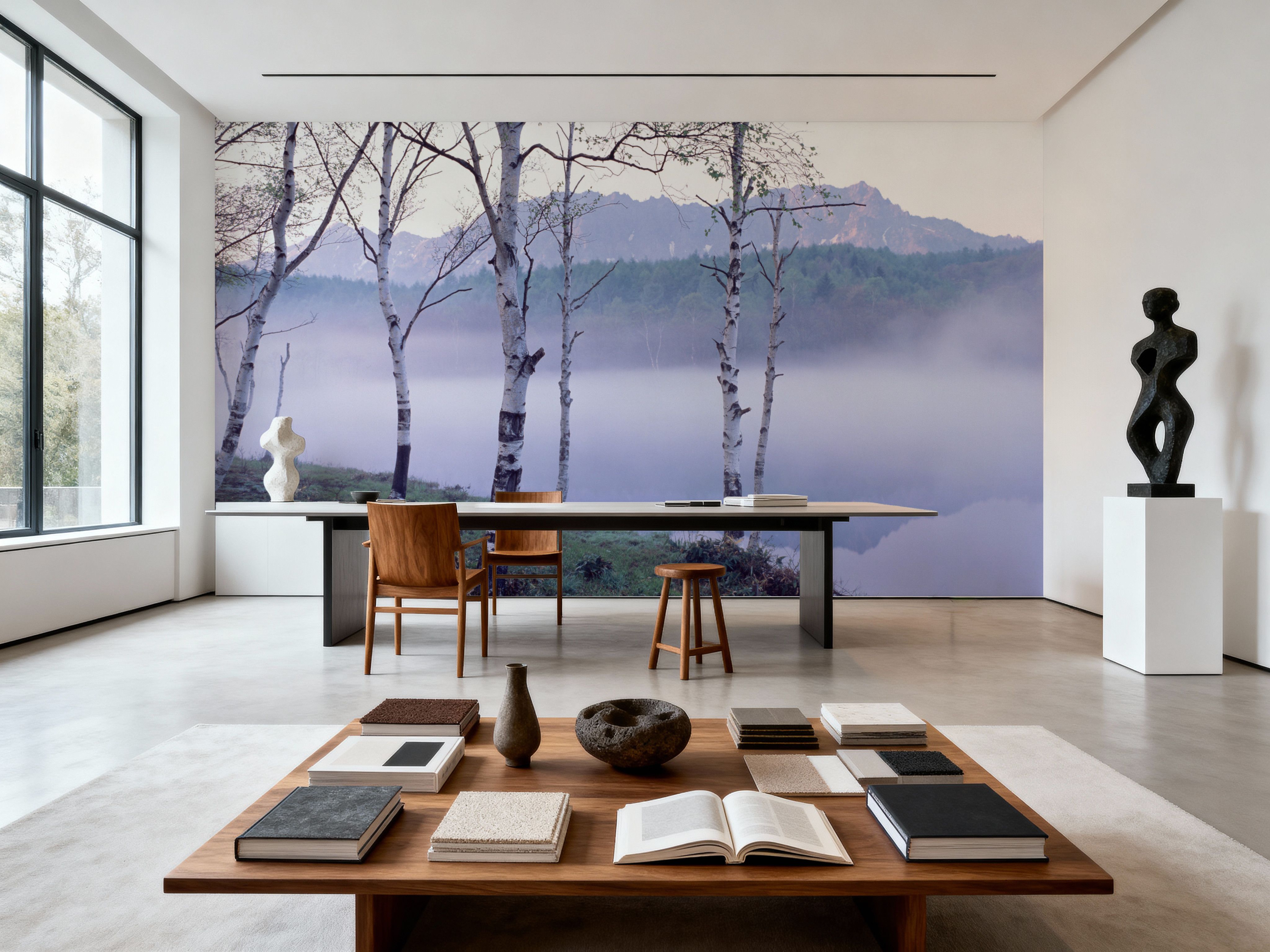 Nagano Birch, Wallpaper