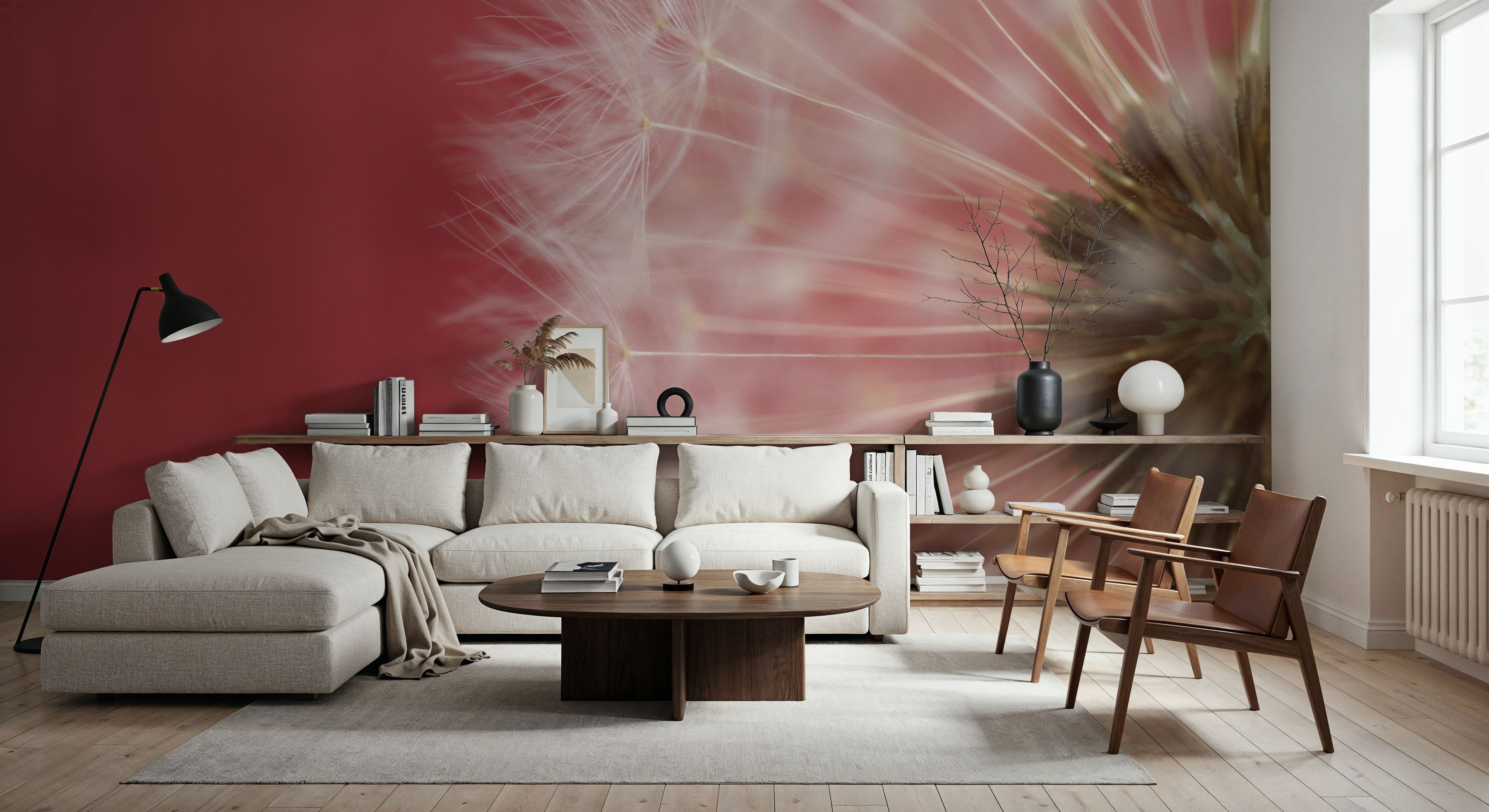 Dandelion on Red III