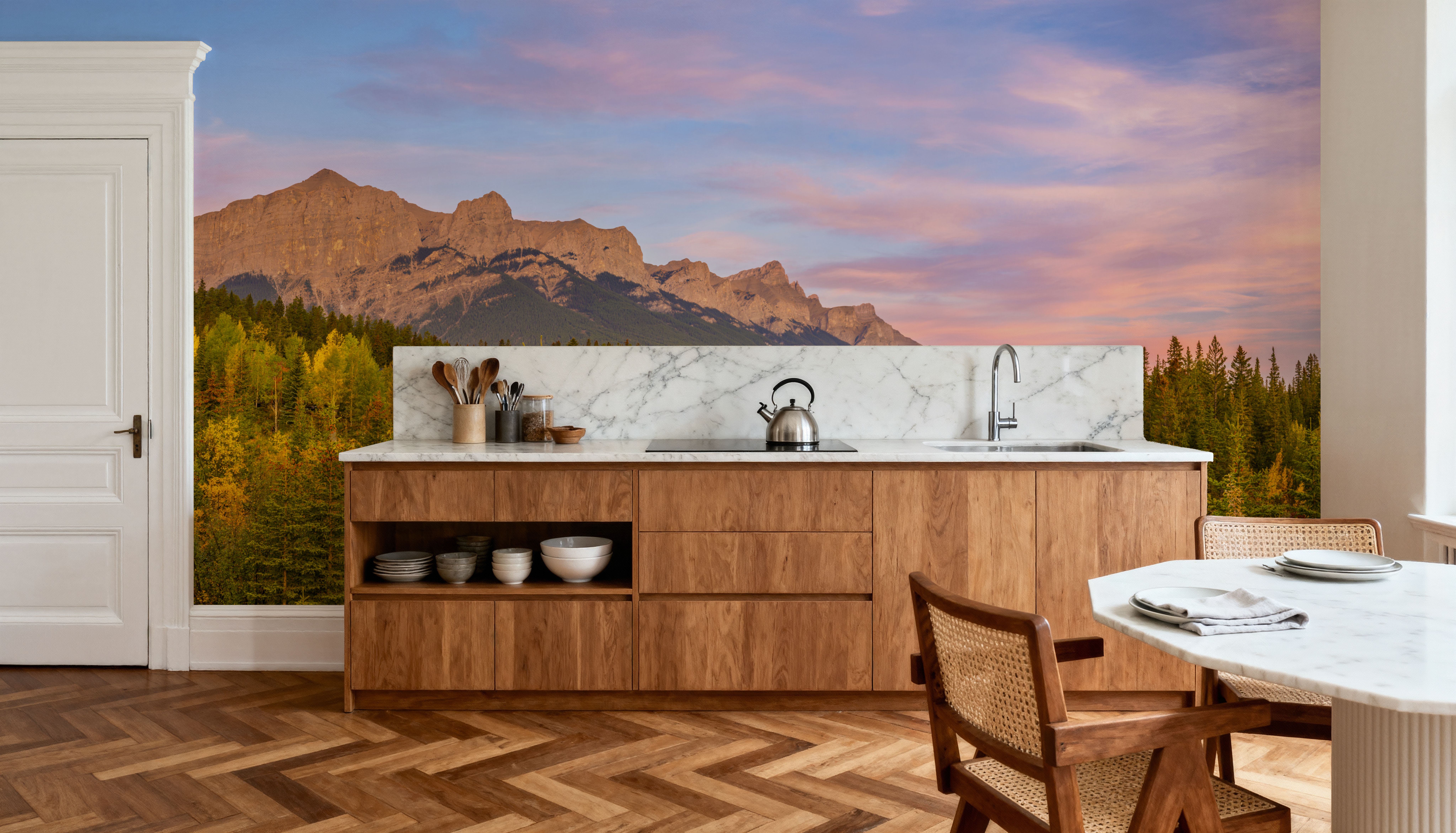 Bow River Watch, Tapeten