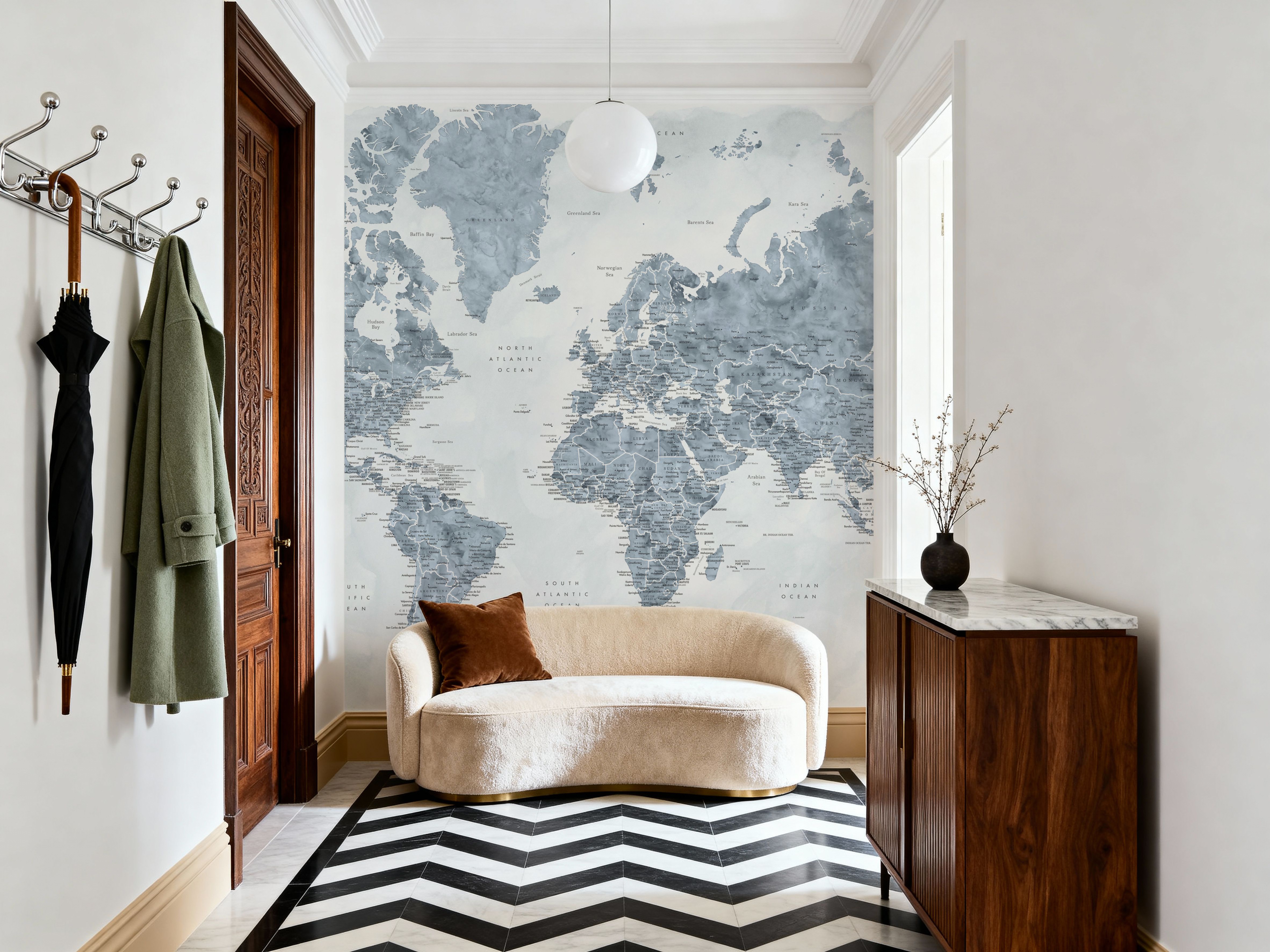 World Map Cities - Jacq