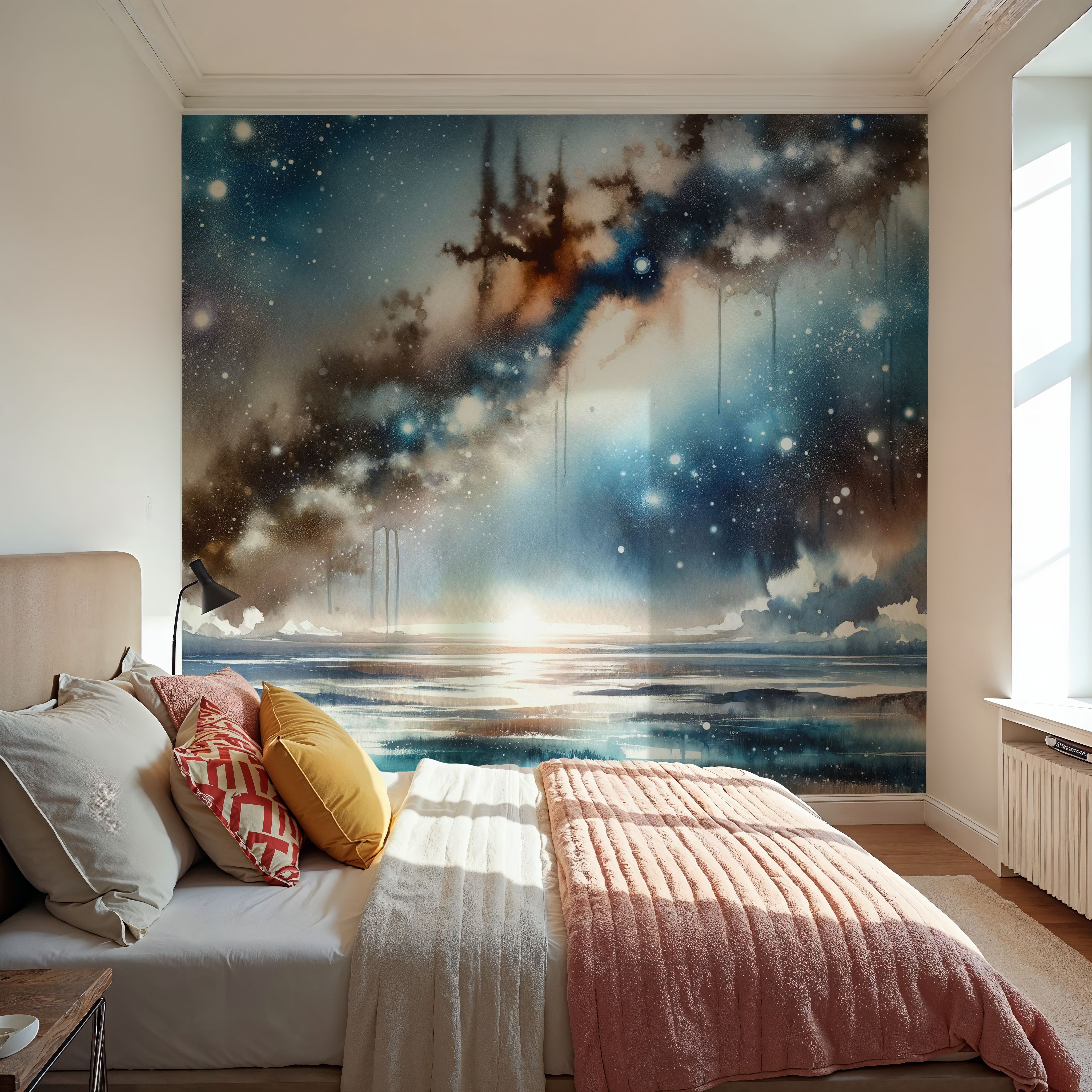 Starry Night Over Tranquil Waters