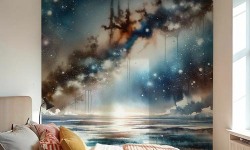 Starry Night Over Tranquil Waters