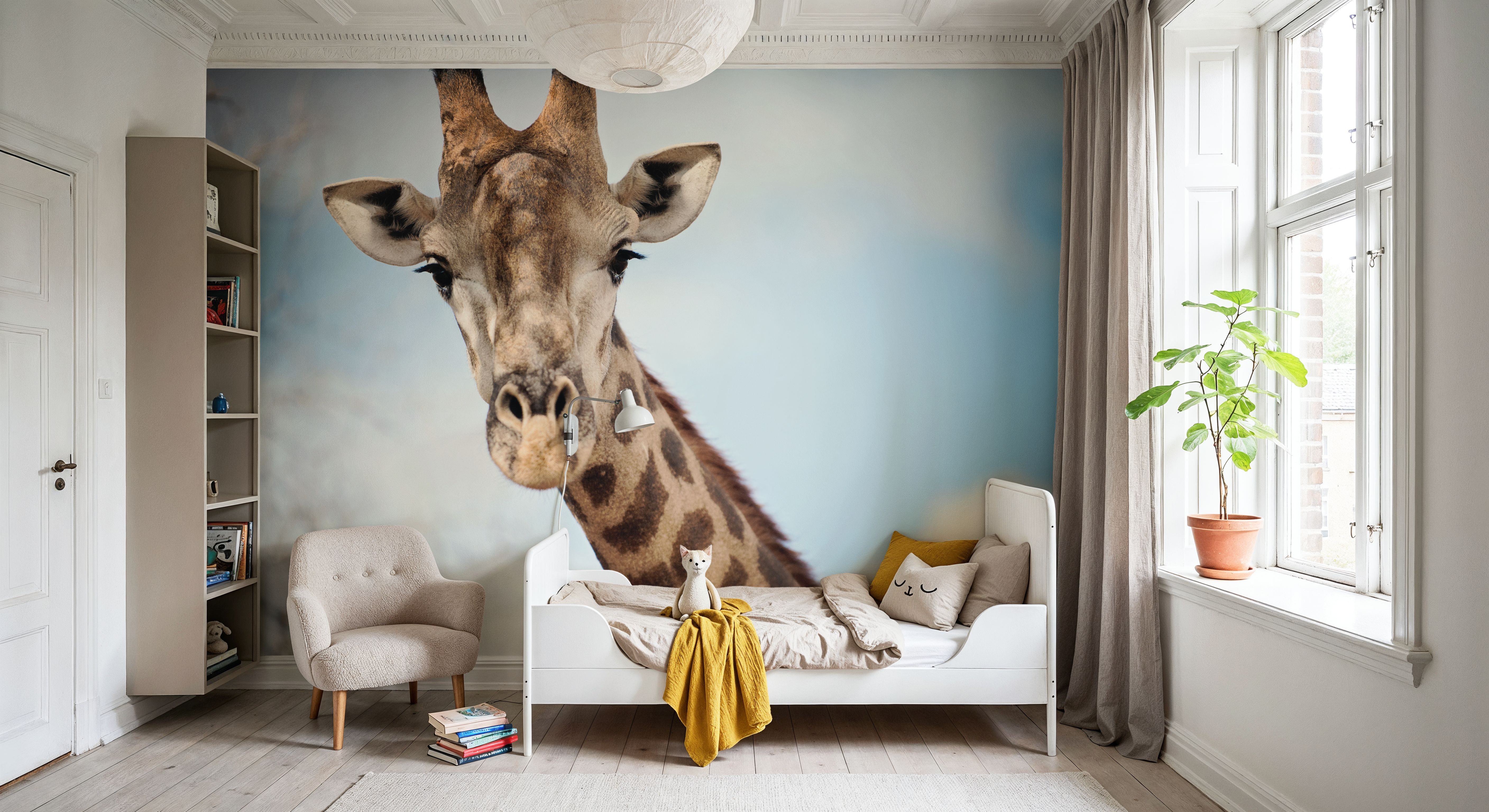 Giraffe Portrait I, Wallpaper
