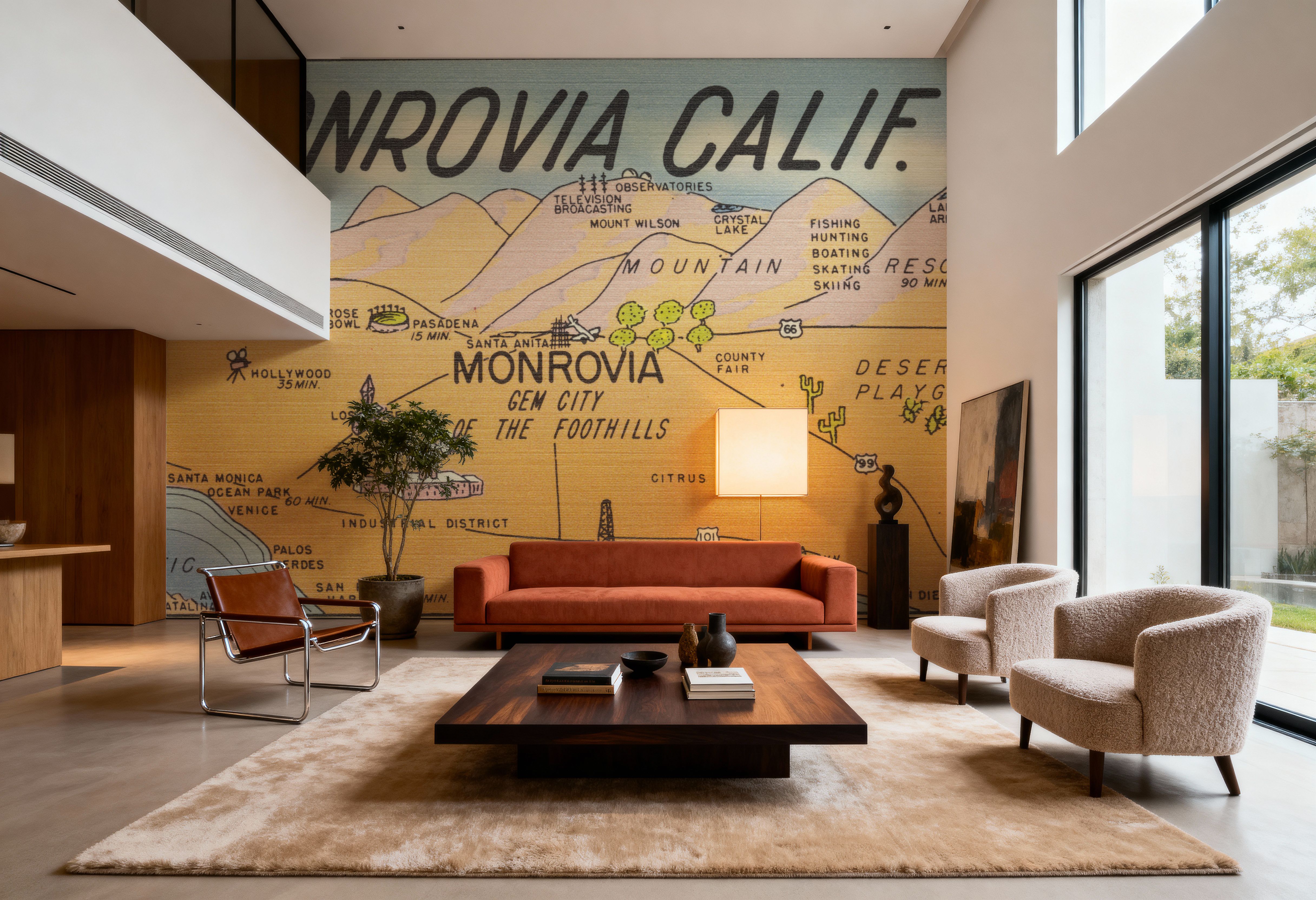 Greetings from Monrovia - Screenprint Postcard