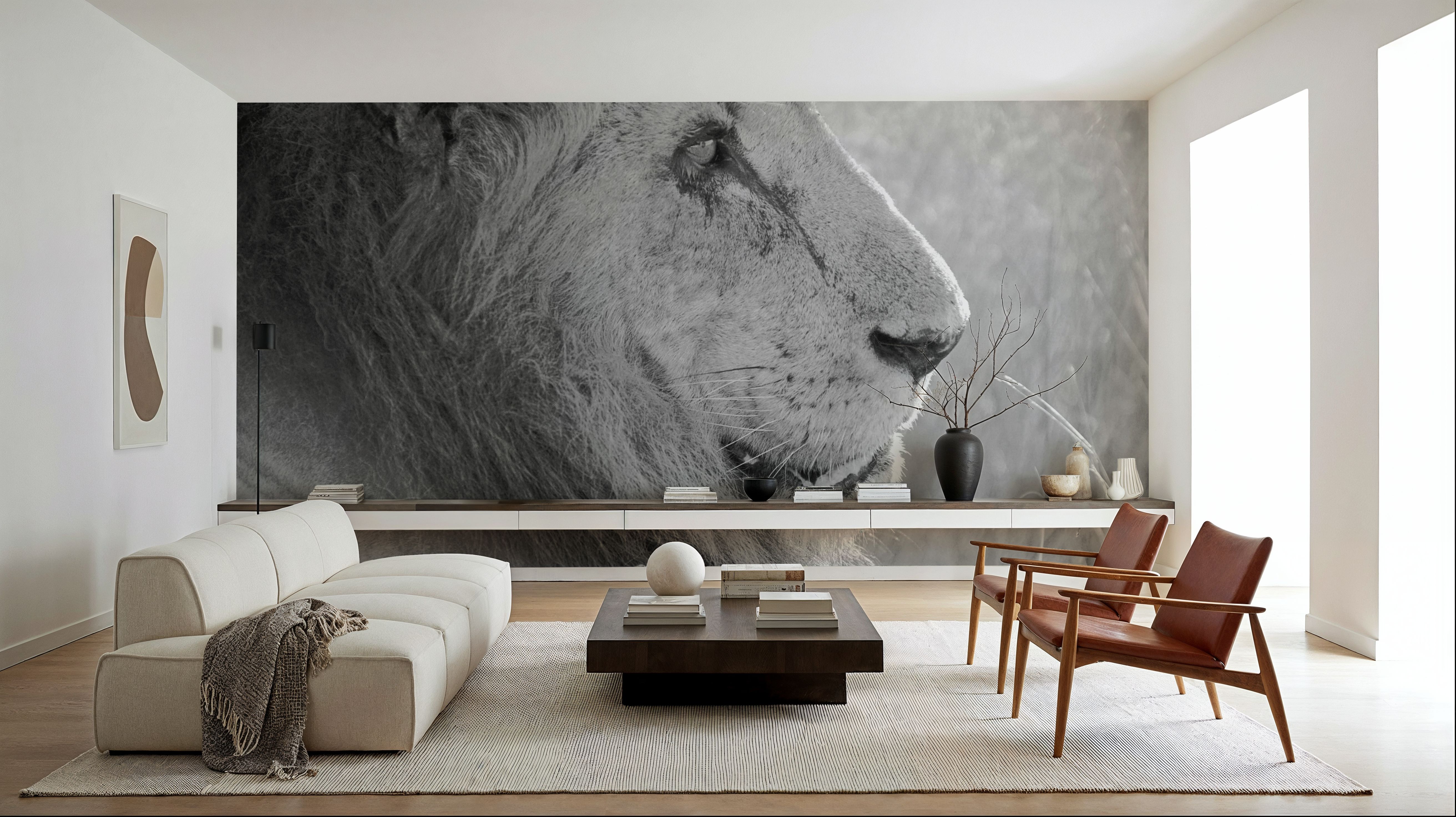 Old Lion BW