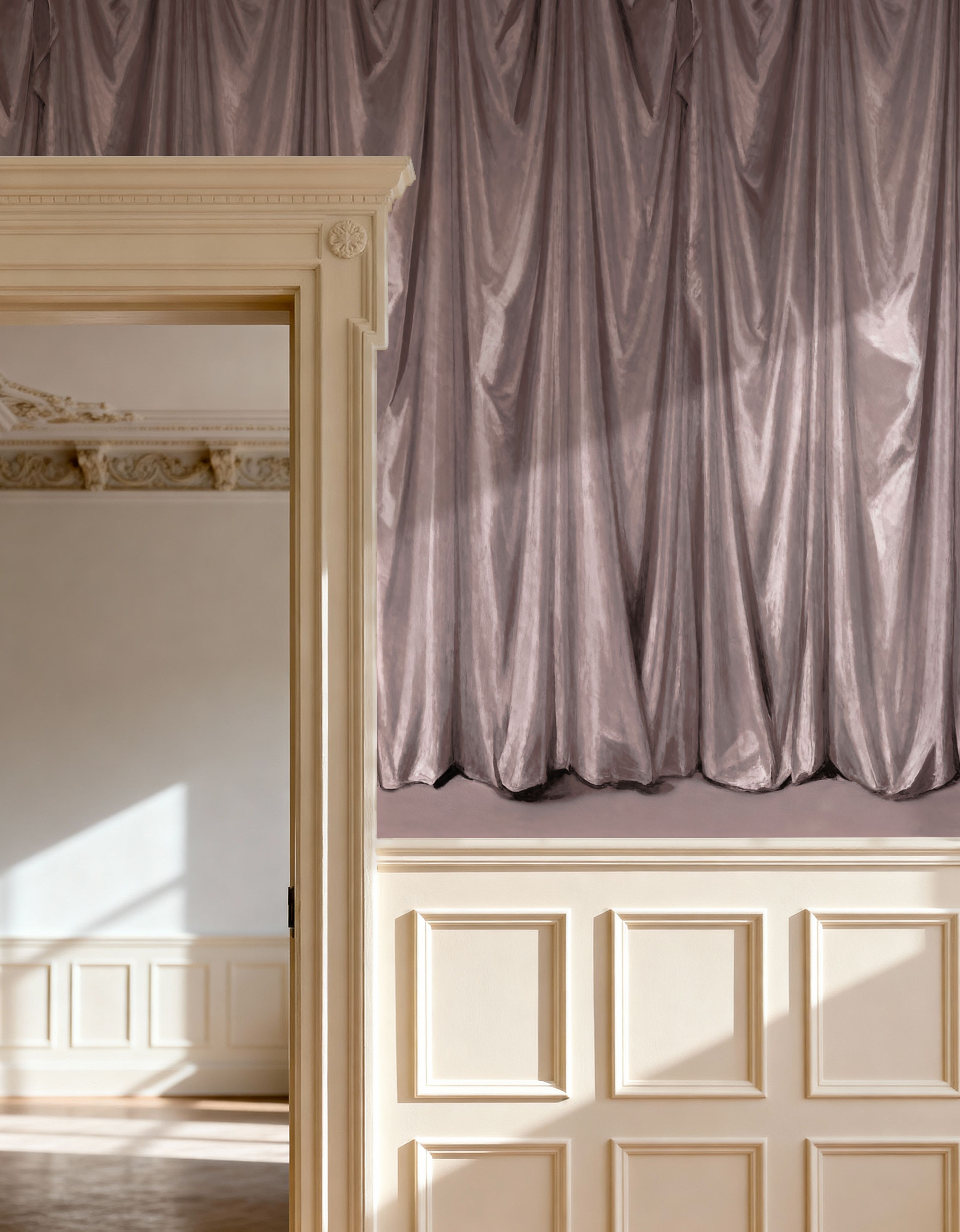Medici Drapes, Dusty Rose