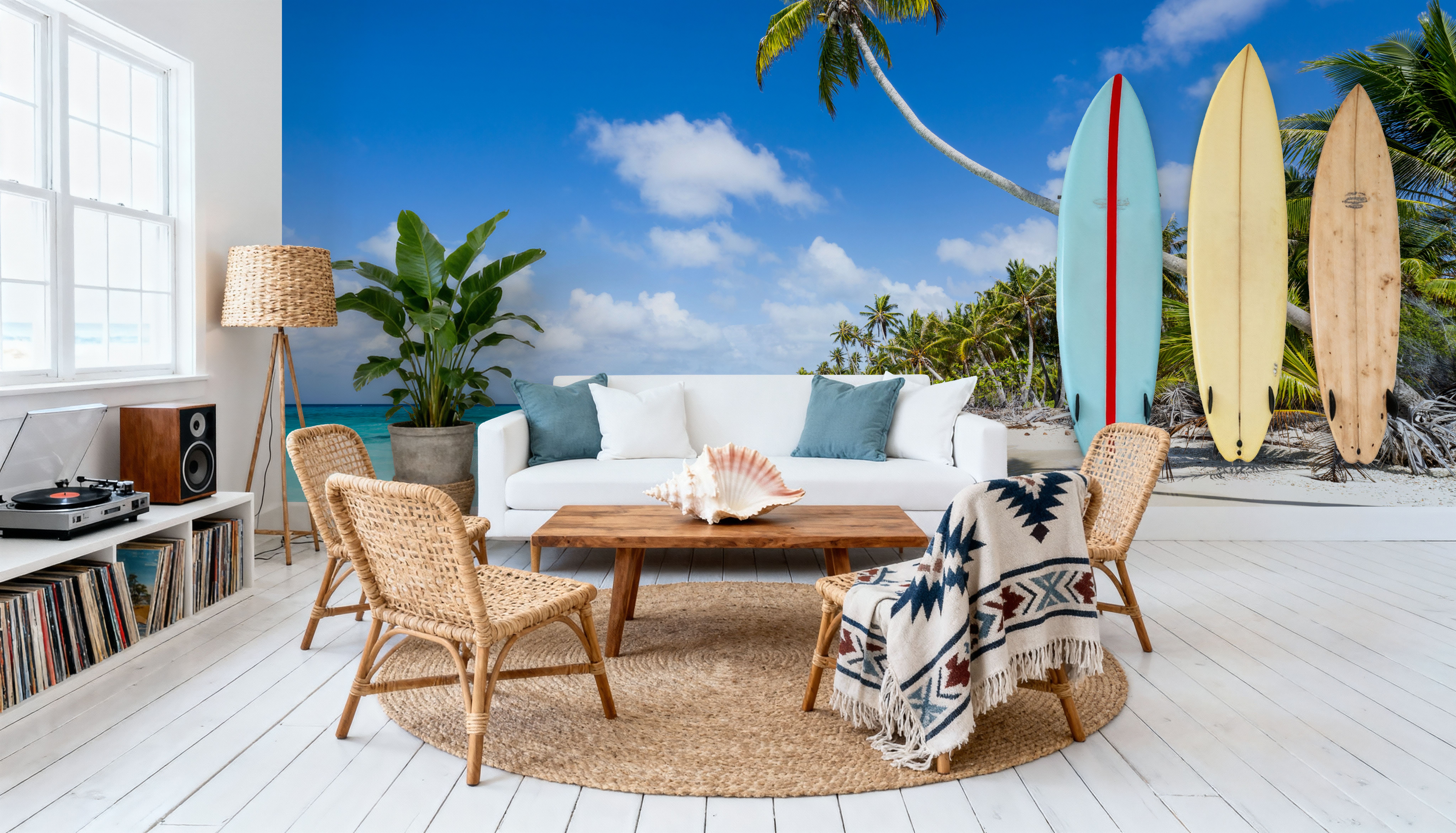 Tropical Beach on Fakarava