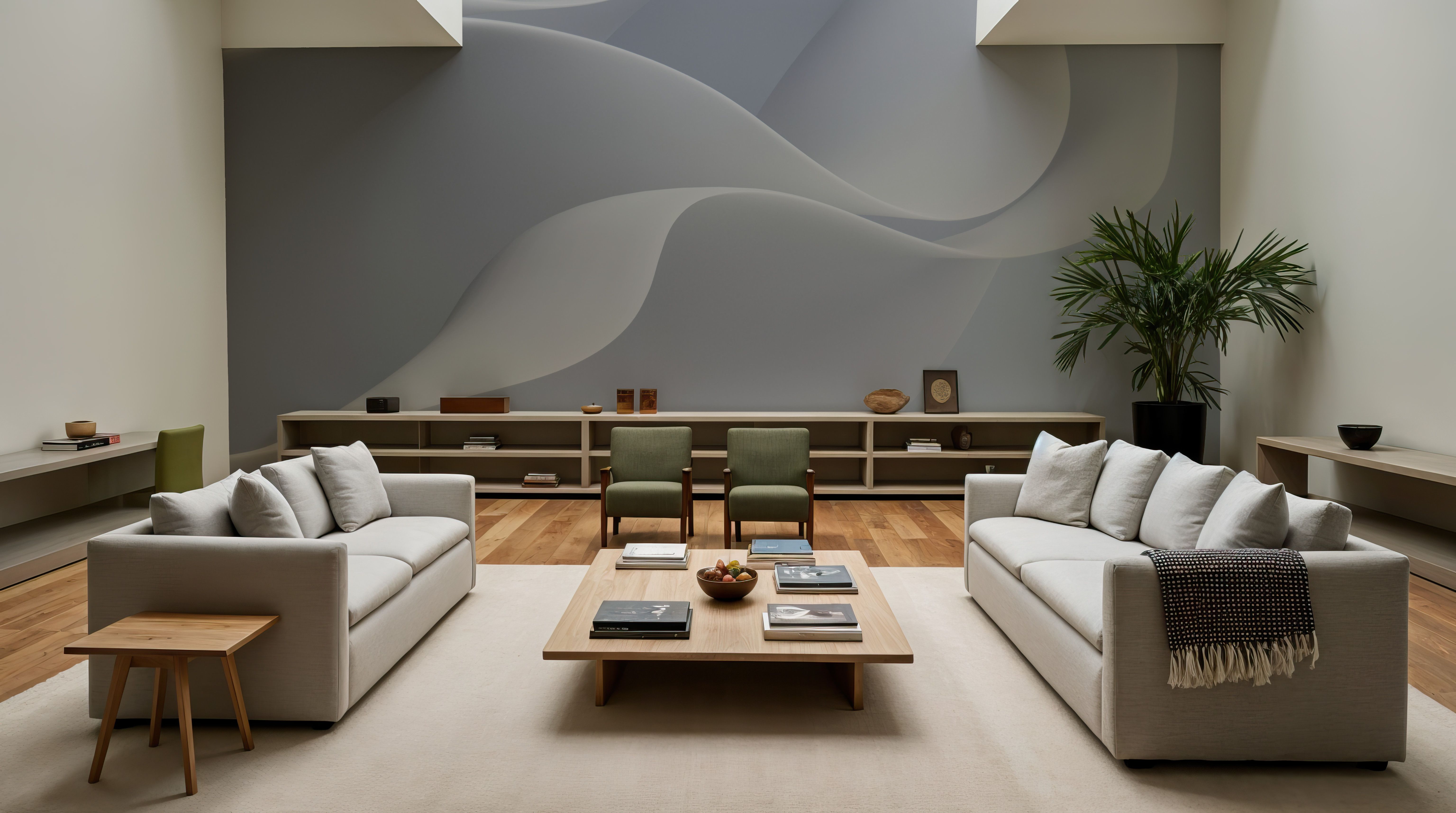 Wavy Layers, Wallpaper