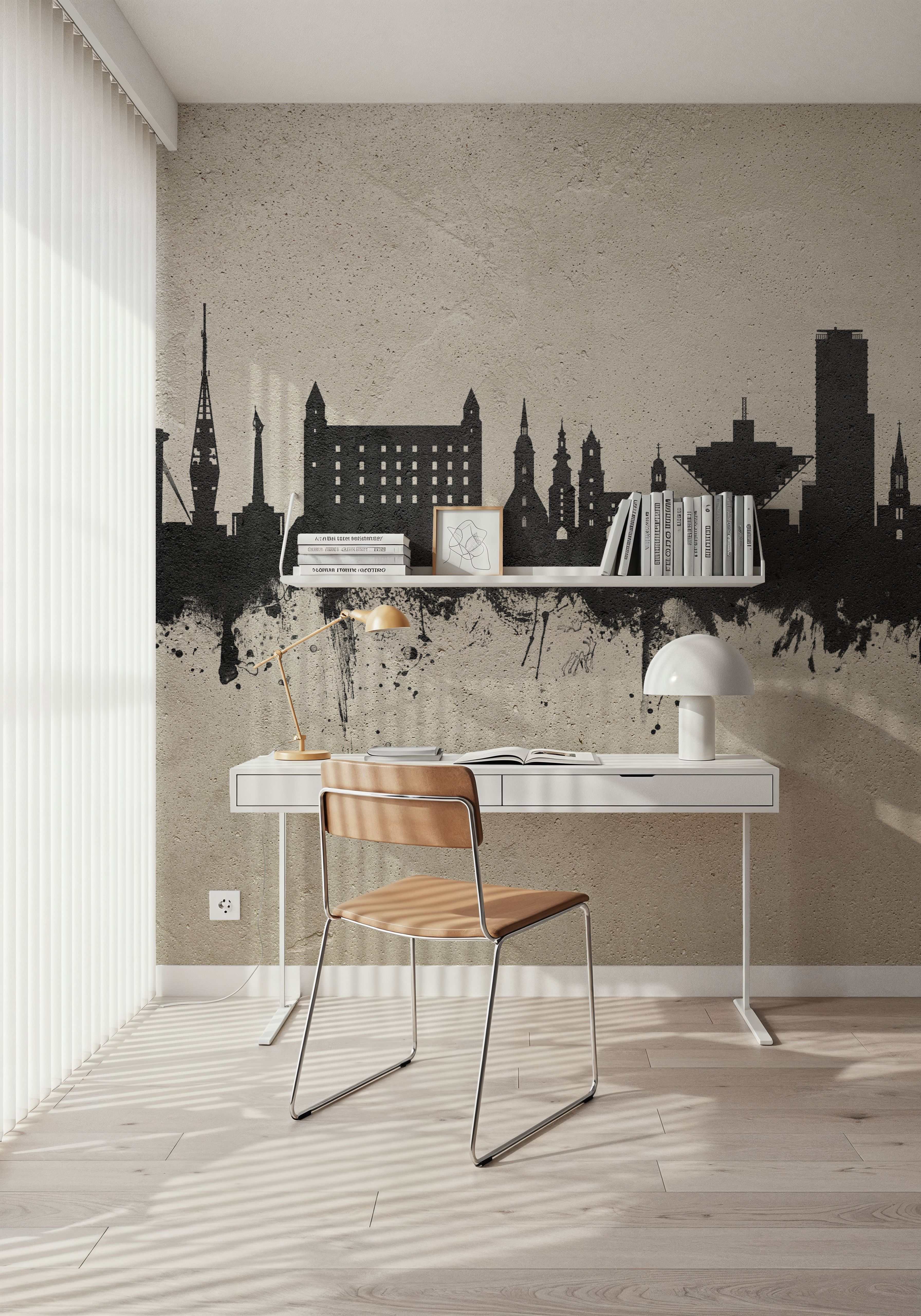 Bratislava Slovakia Skyline Concrete