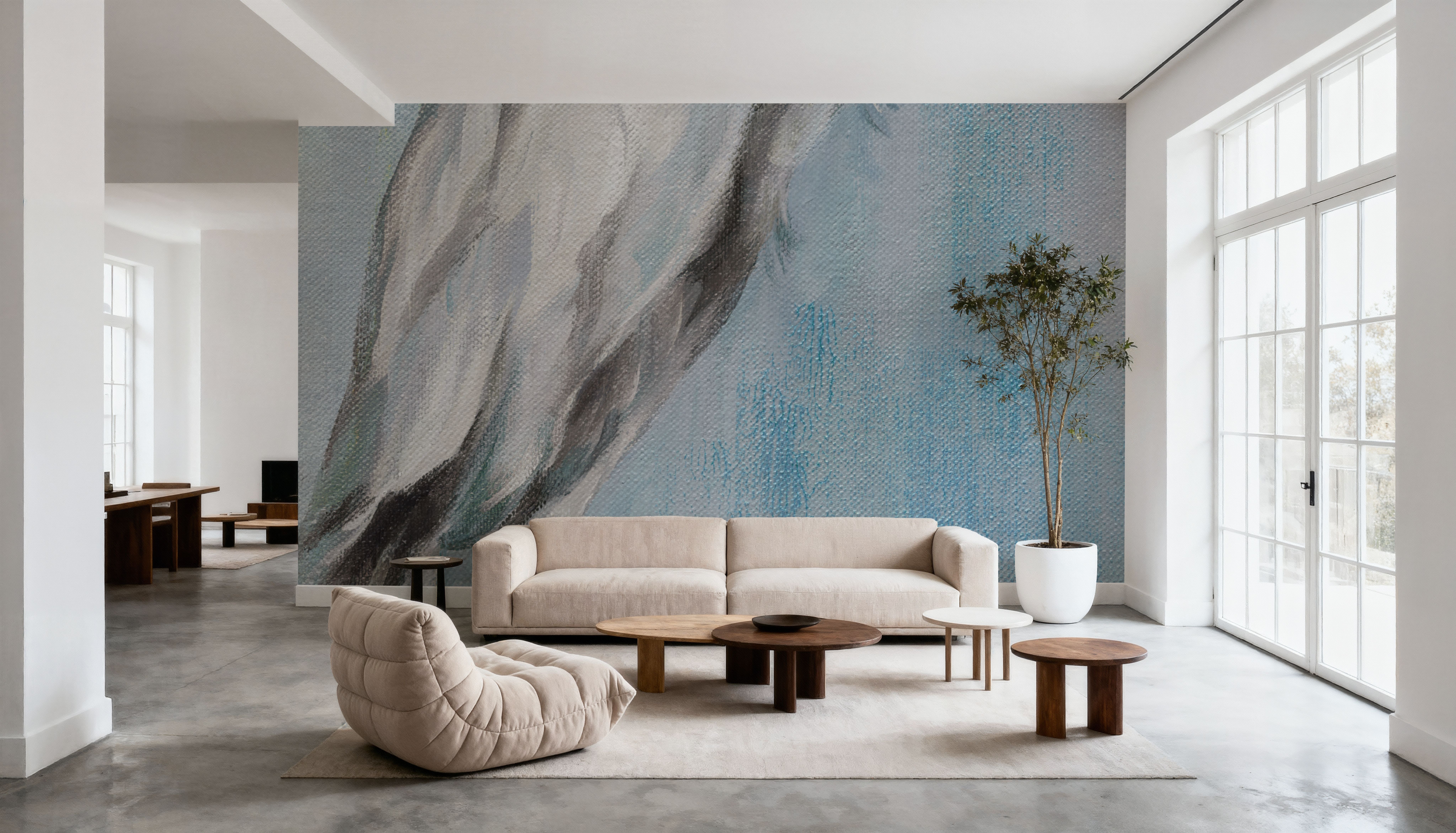 Vintage Heron I v2, Carte da parati