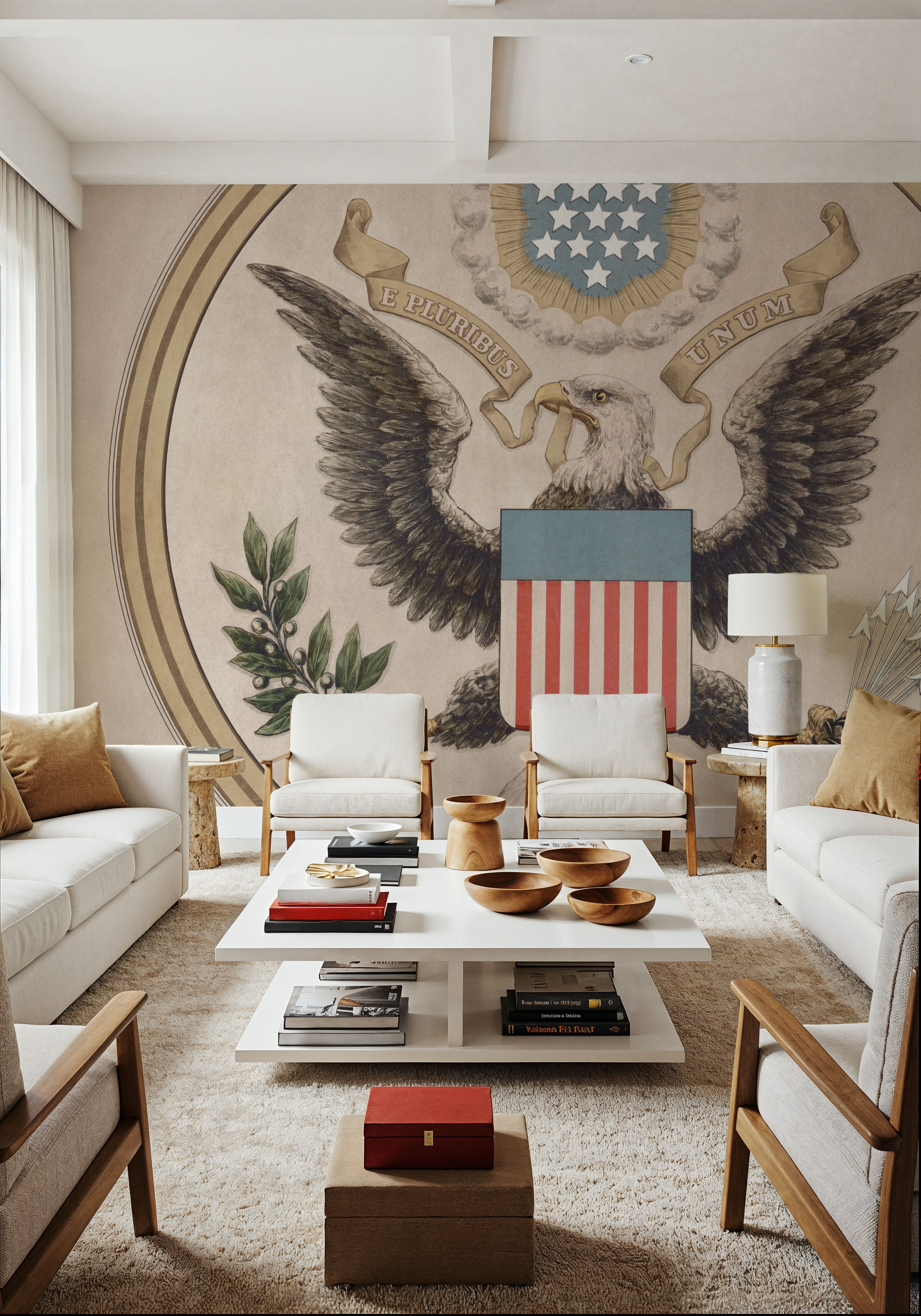 American Eagle Badge