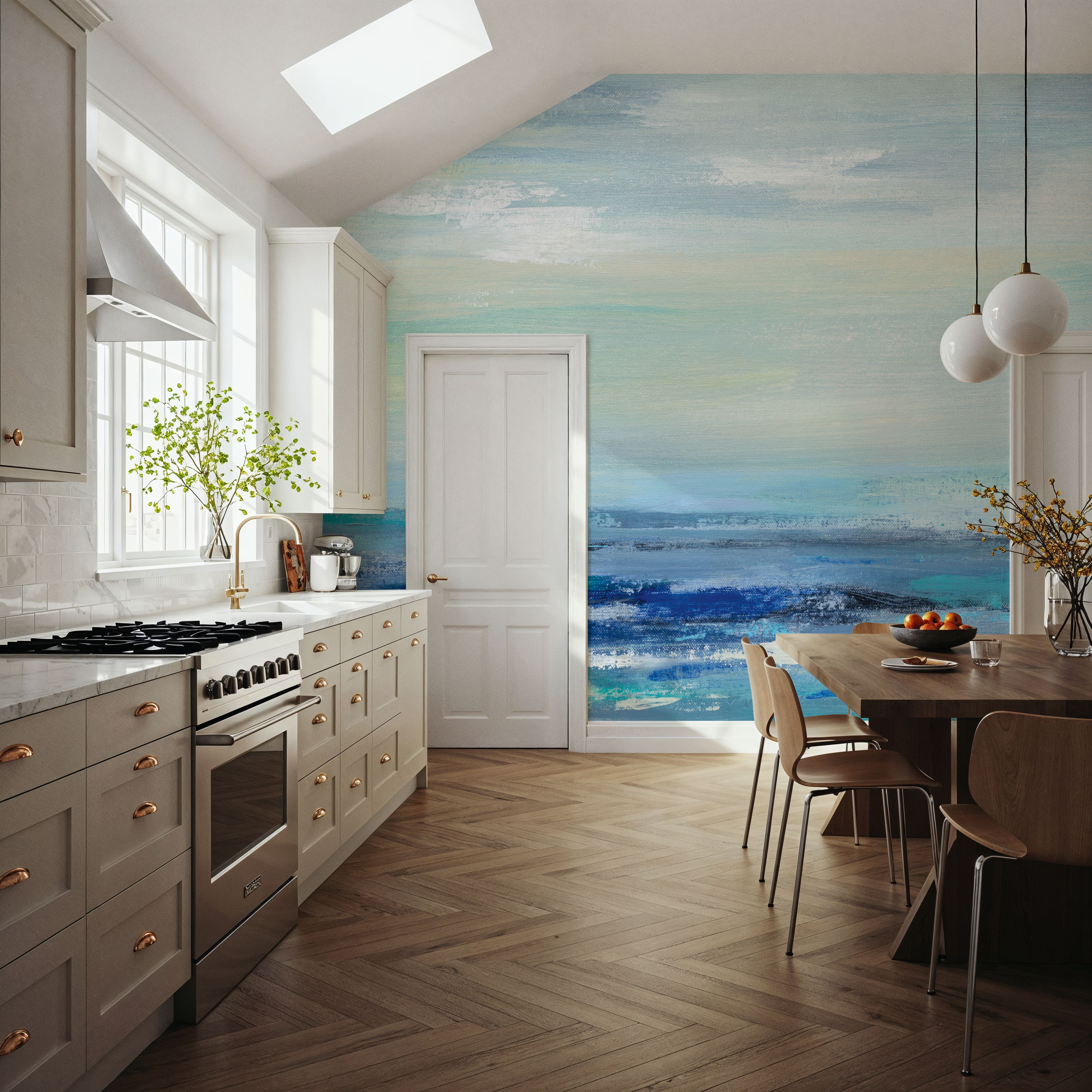 Turquoise Sea Waves I