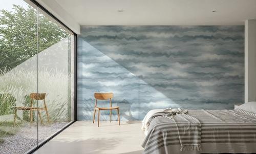 Tie Dye Waves, Grey