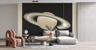 The Planet Saturn - Framed
