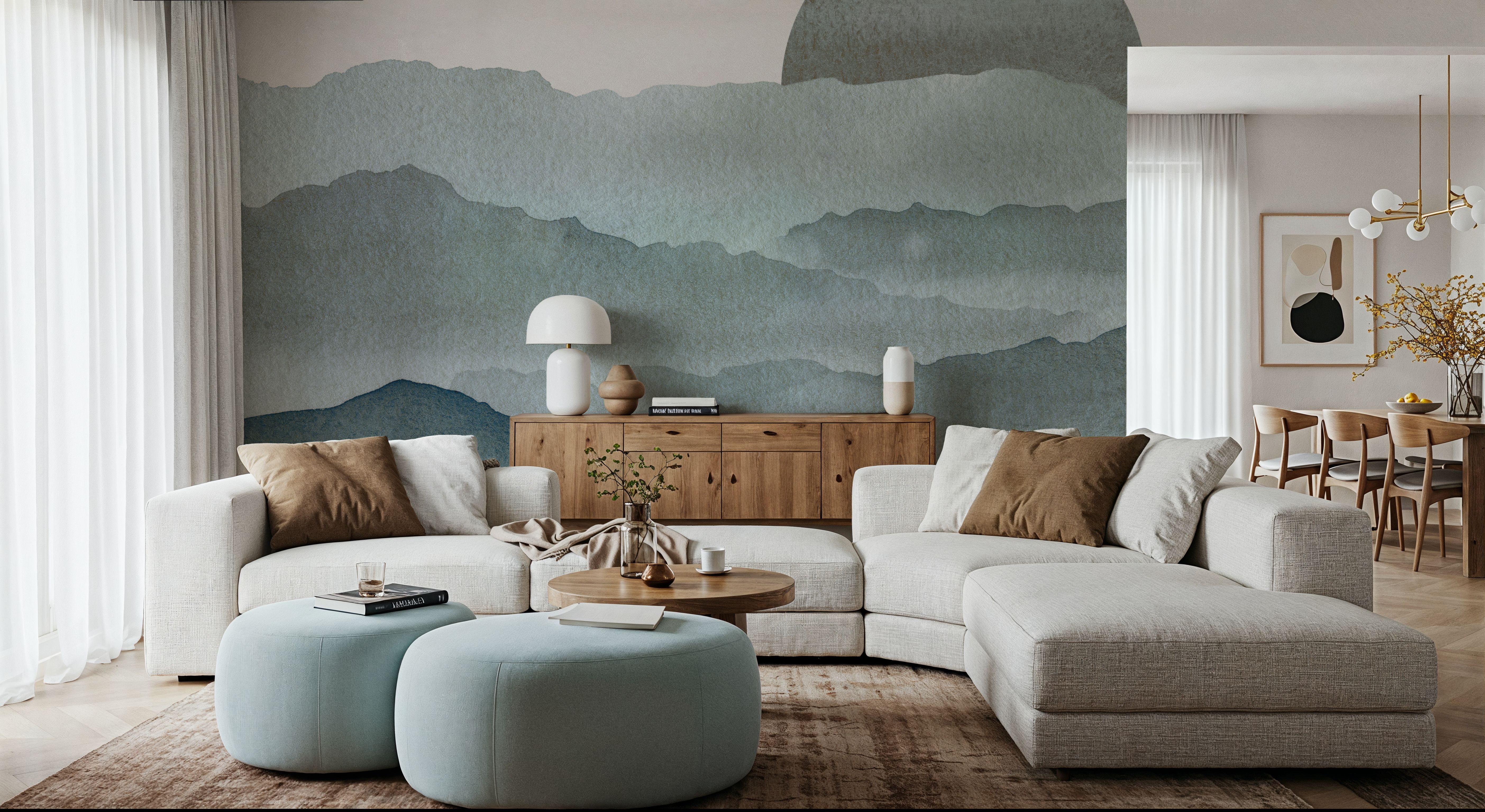 Sunrise Mountain View, Teal
