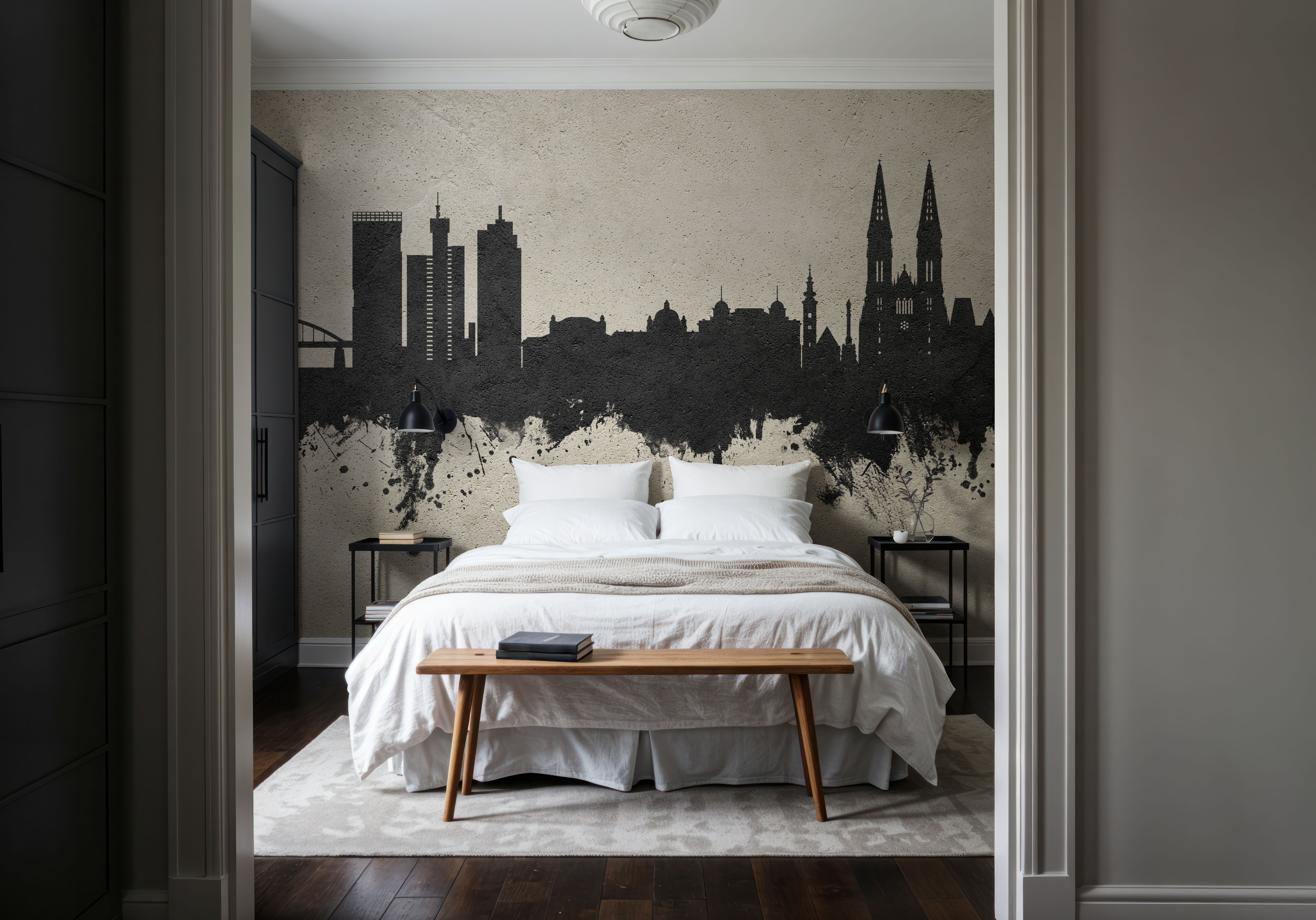 Zagreb Croatia Skyline Concrete