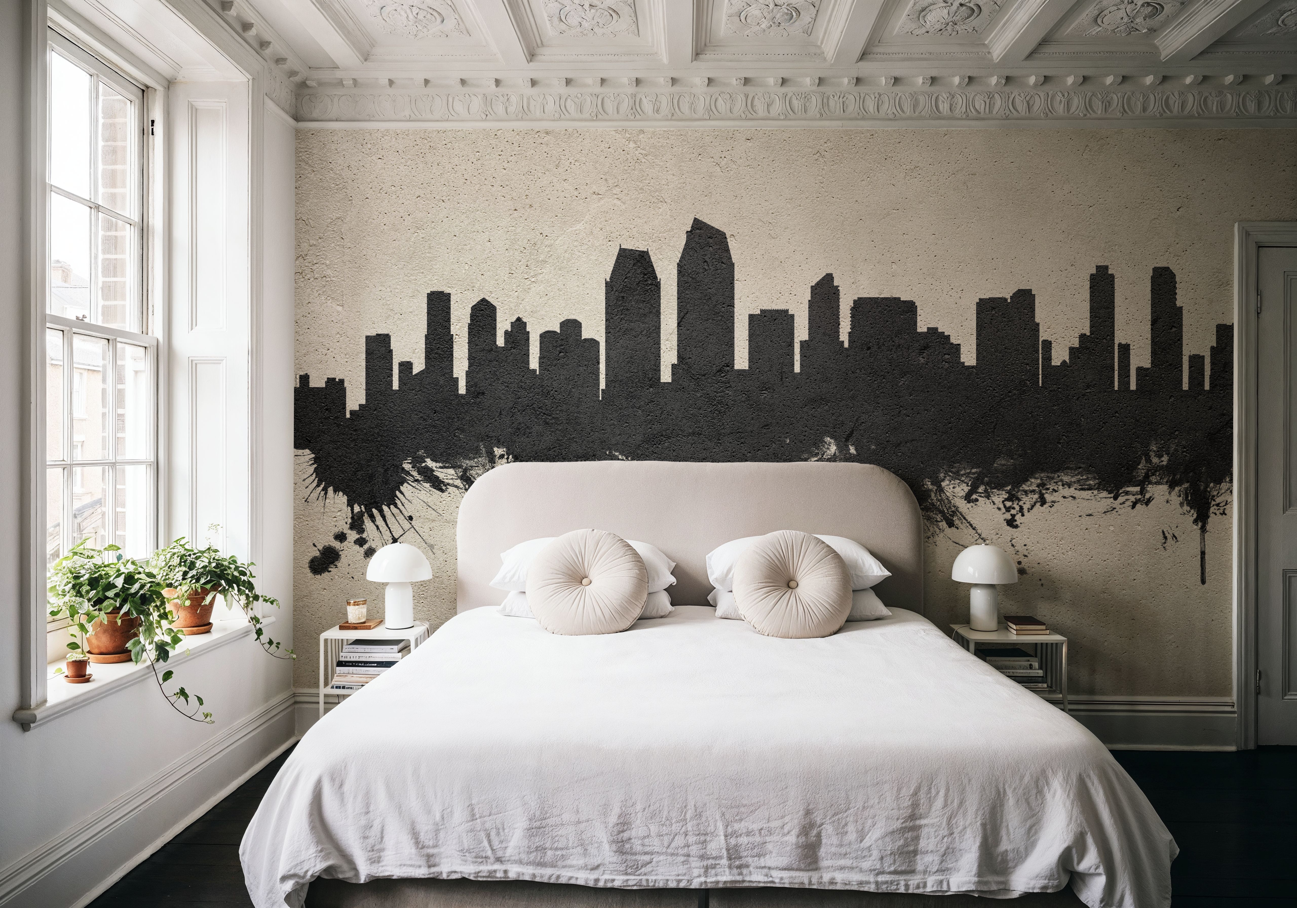 San Diego California Skyline Concrete