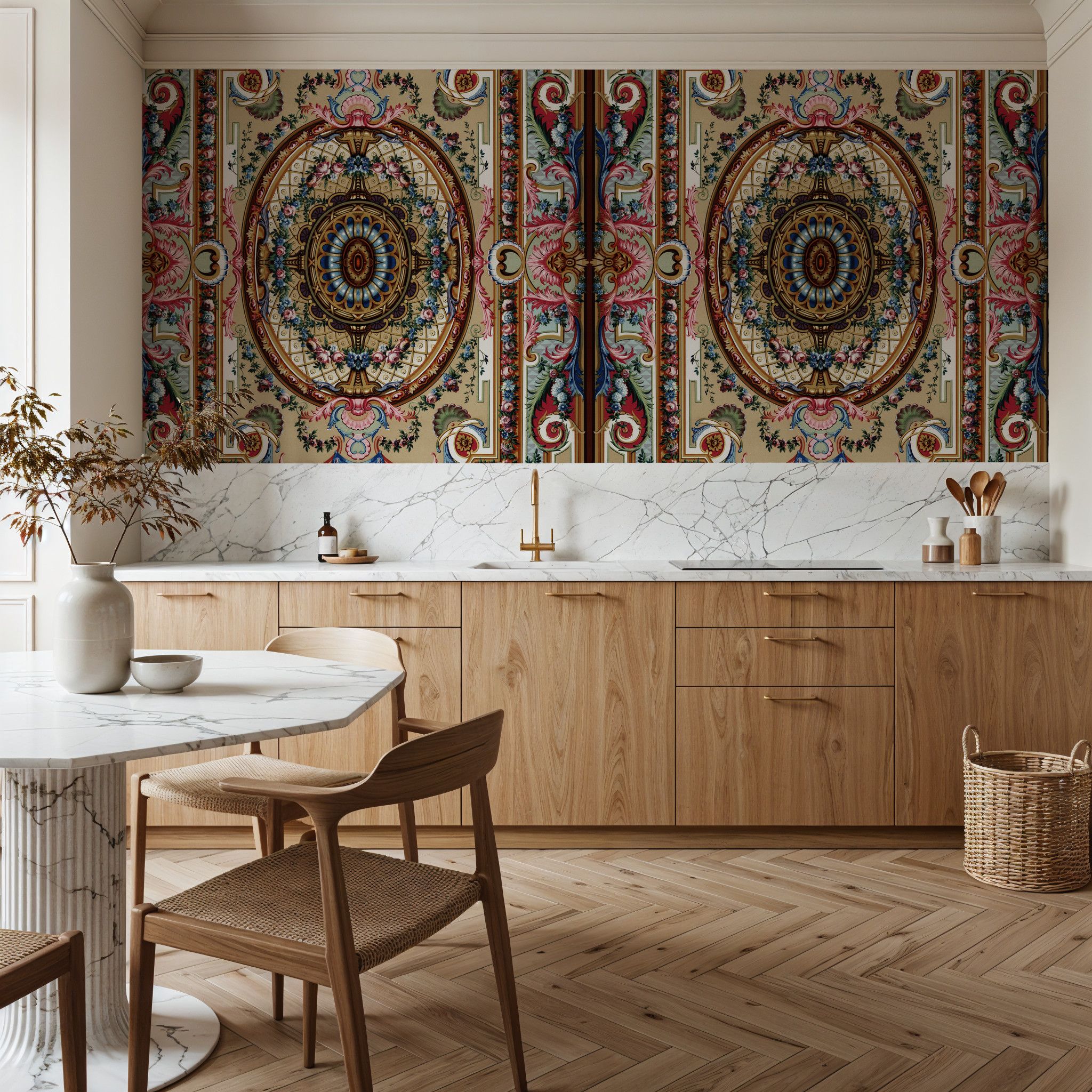 Golden Era, Red, Tapet