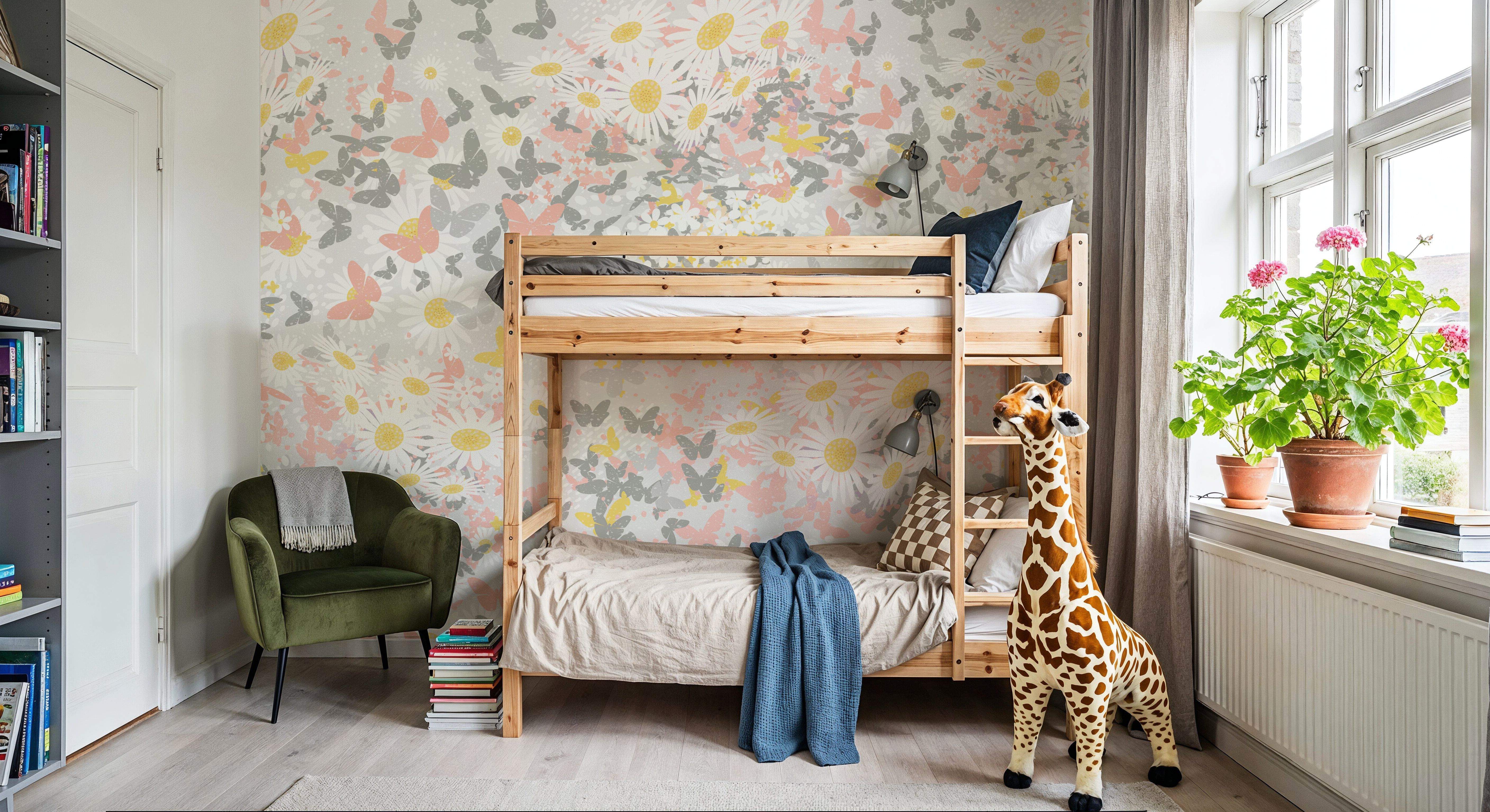 Daisy Swirl, Wallpaper