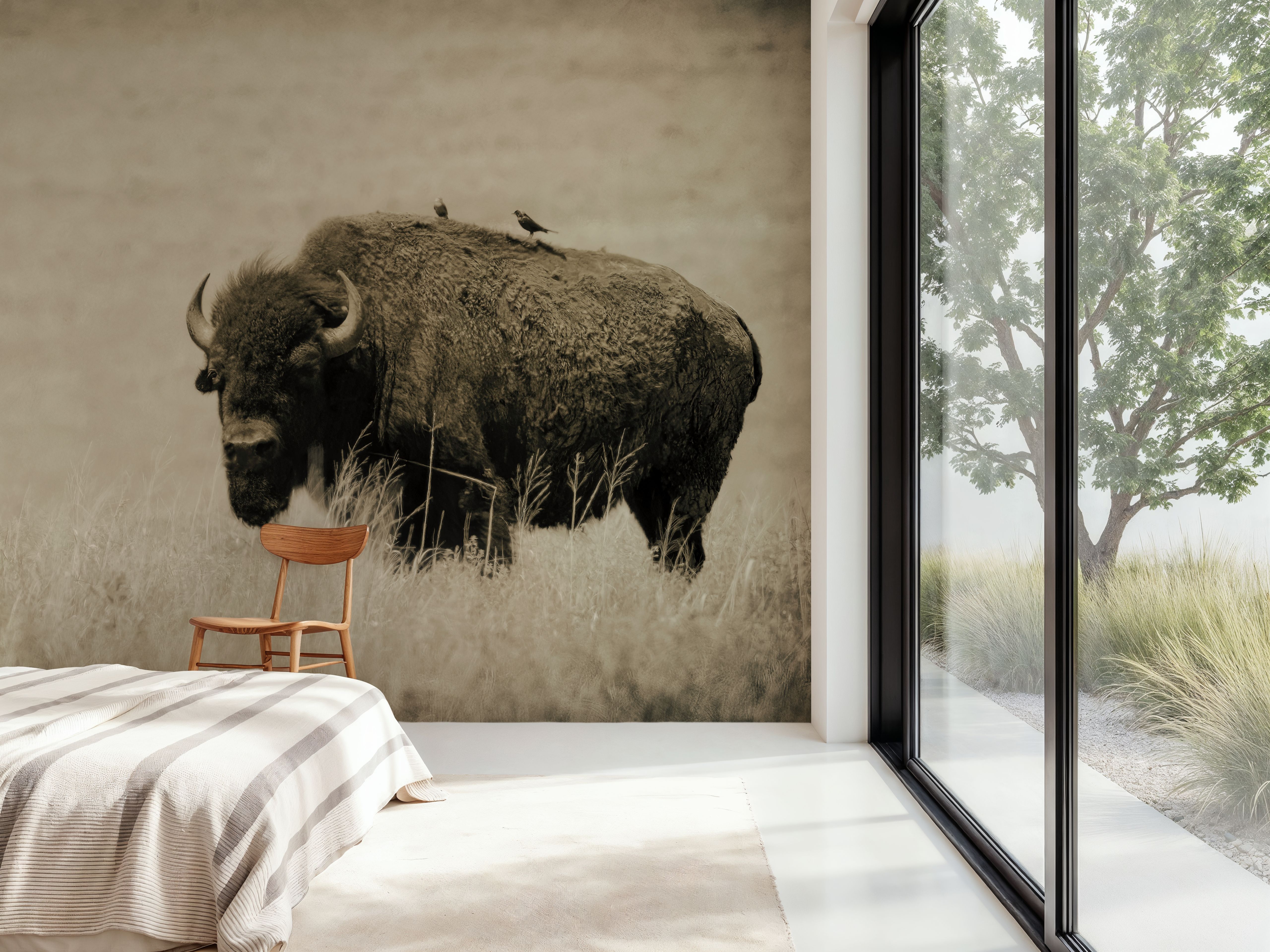 Tall Grass Bird Perch