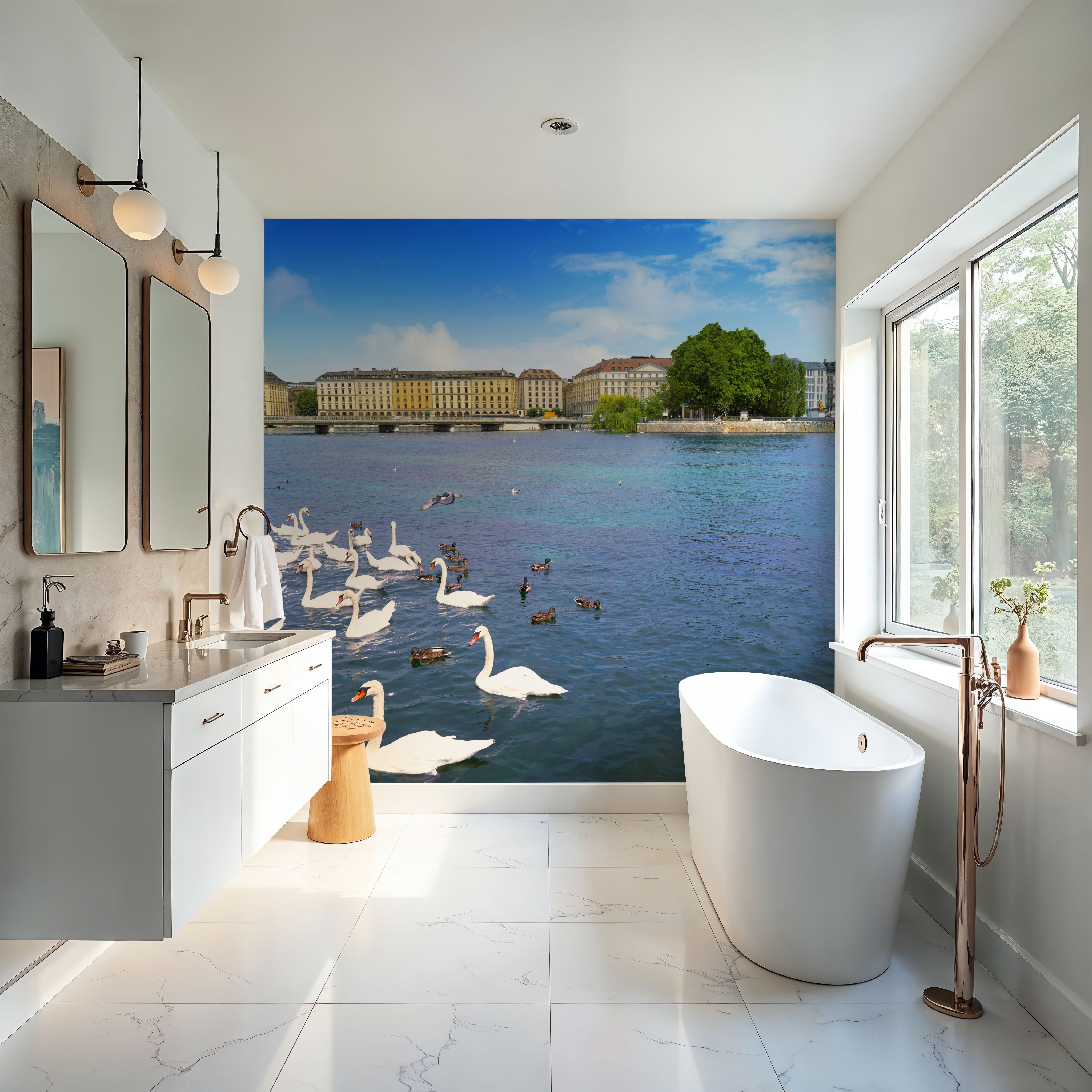 Riverside Swans