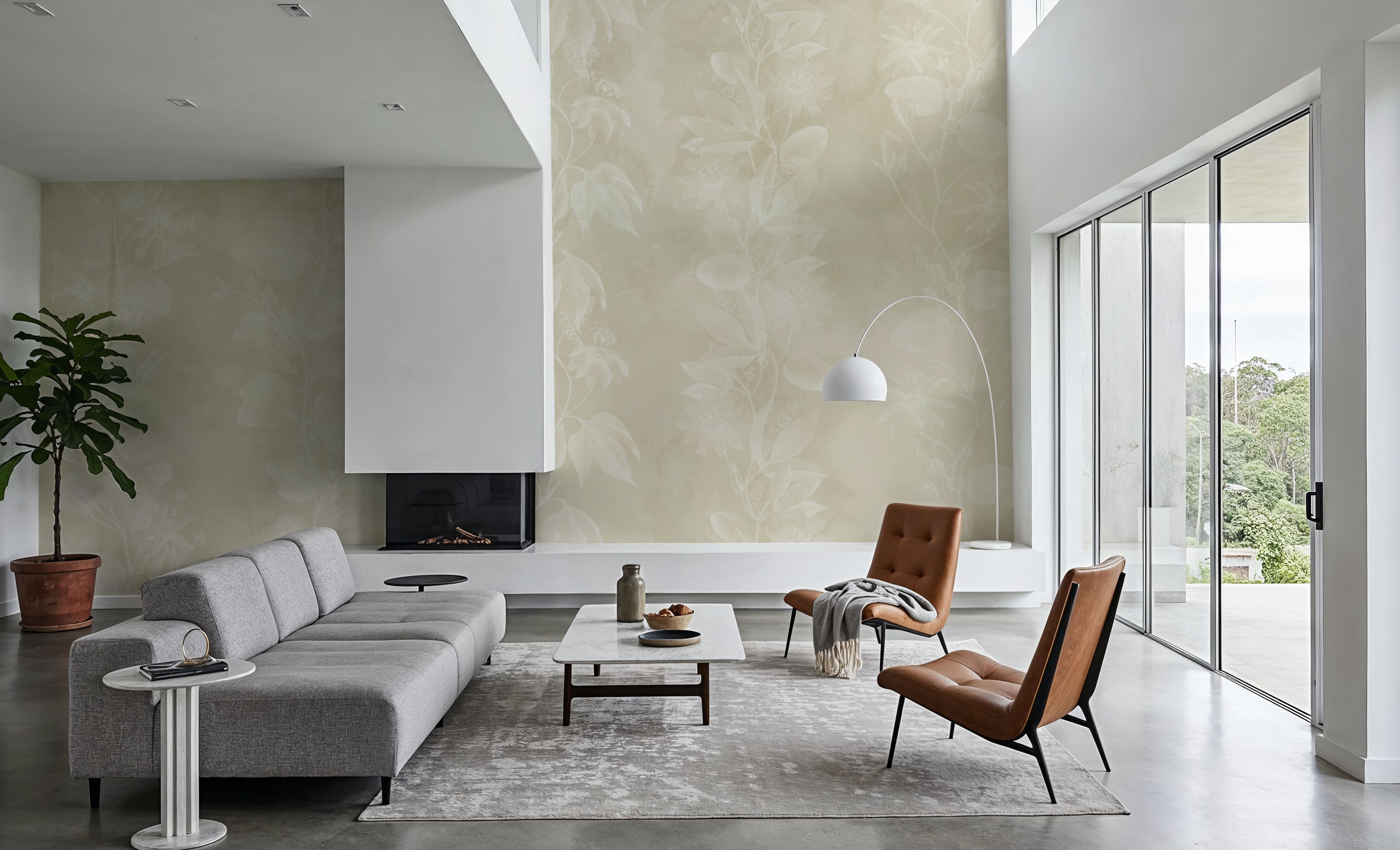 Passiflora light, Tapeten