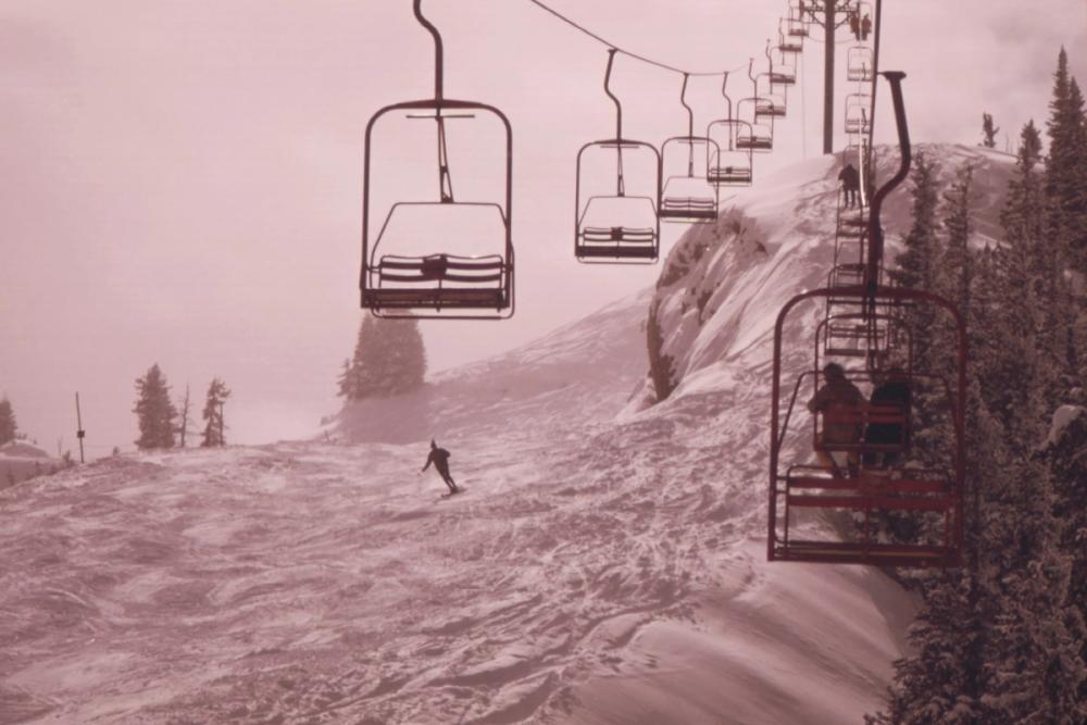 Chairlifts At Aspen
